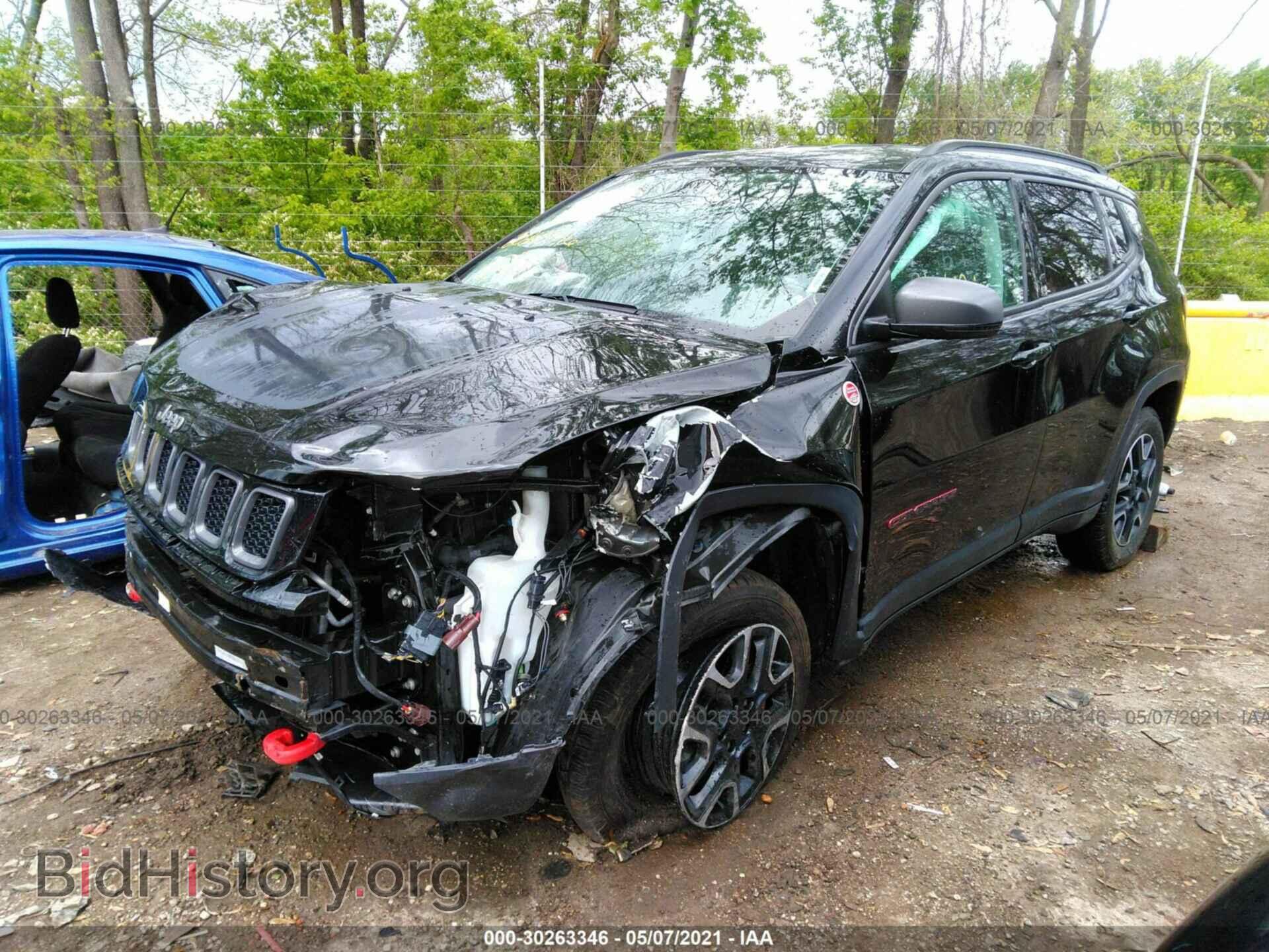 2019 JEEP COMPASS - VIN: 3C4NJDDB5KT639017 - Фото 2