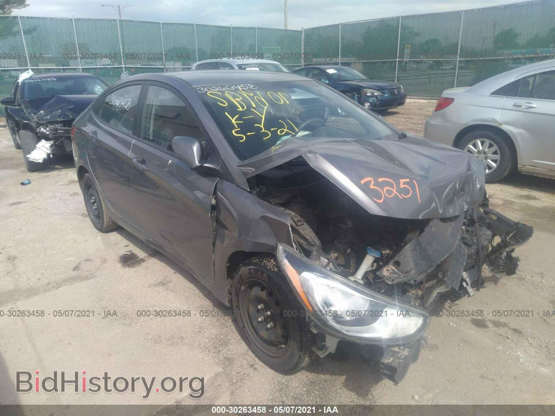 Photo KMHCT4AE0EU693251 - HYUNDAI ACCENT 2014