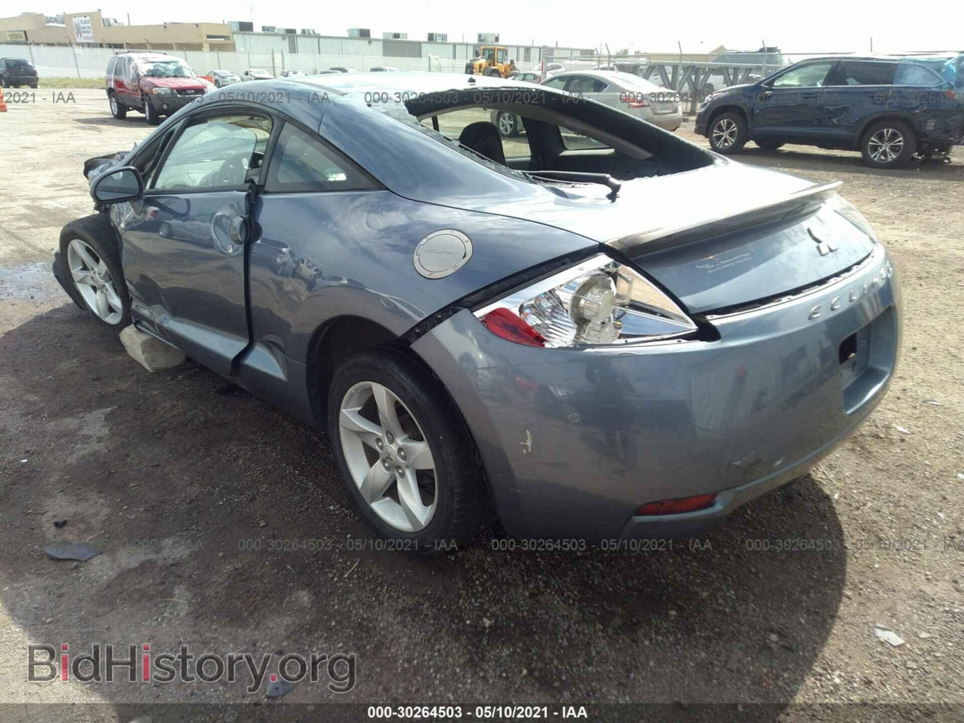 2007 MITSUBISHI ECLIPSE - VIN: 4A3AK24F37E025073 - Фото 3