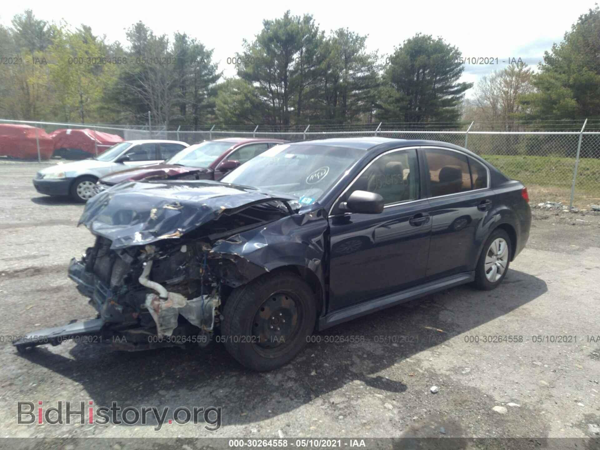 2013 SUBARU LEGACY - VIN: 4S3BMAA60D1008265 - Фото 2