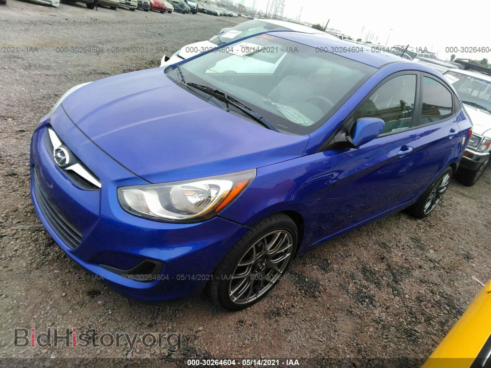 2014 HYUNDAI ACCENT - VIN: KMHCT4AE4EU727045 - Фото 2