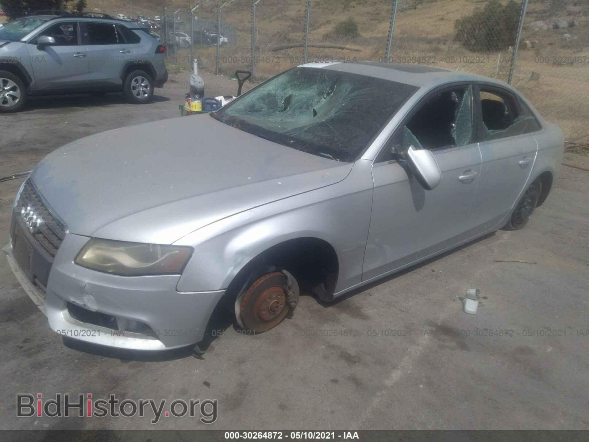 2011 AUDI A4 - VIN: WAUFFAFL1BN051882 - Фото 2