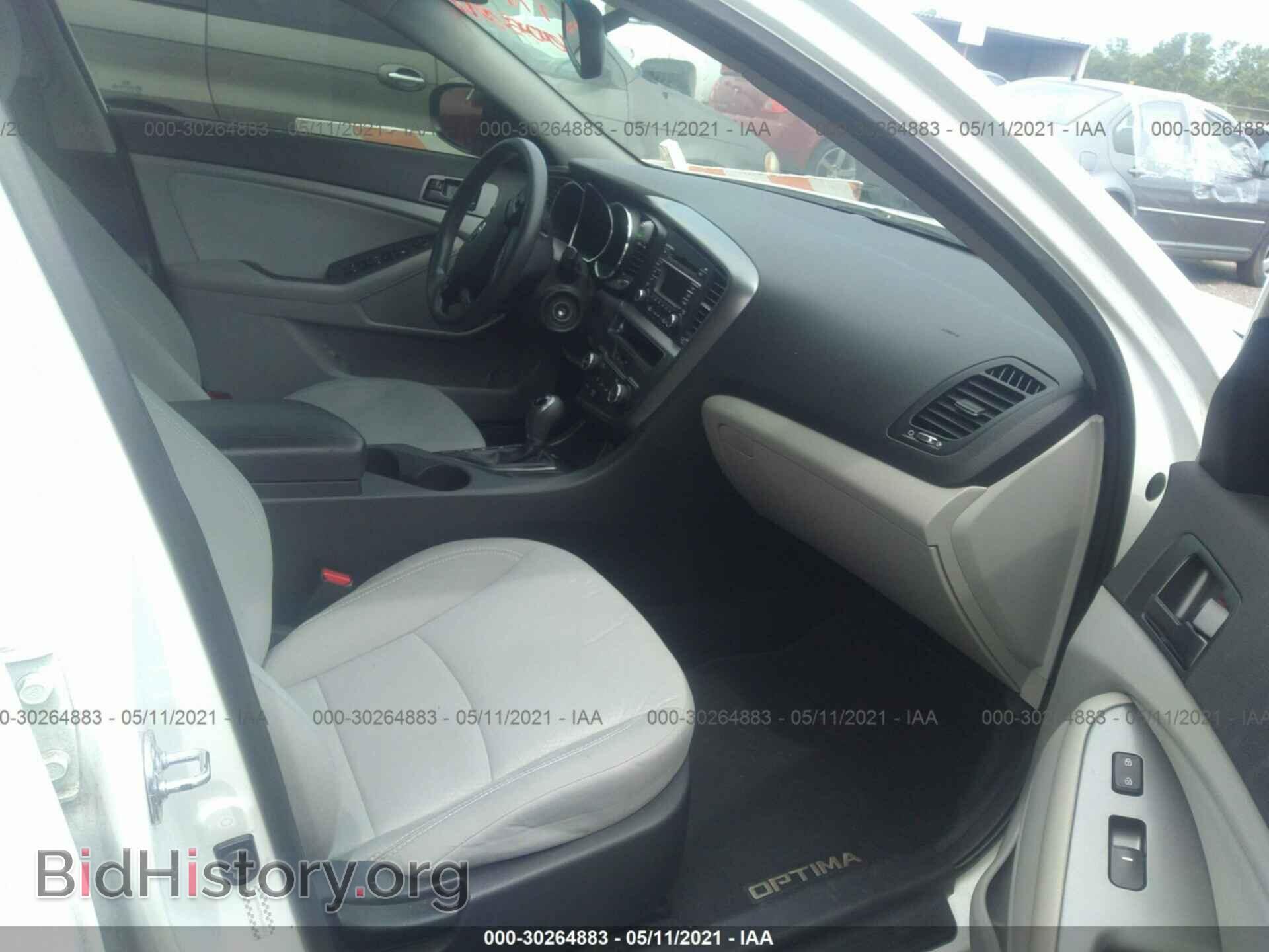 2013 KIA OPTIMA - VIN: KNAGM4A79D5400537 - Photo 5