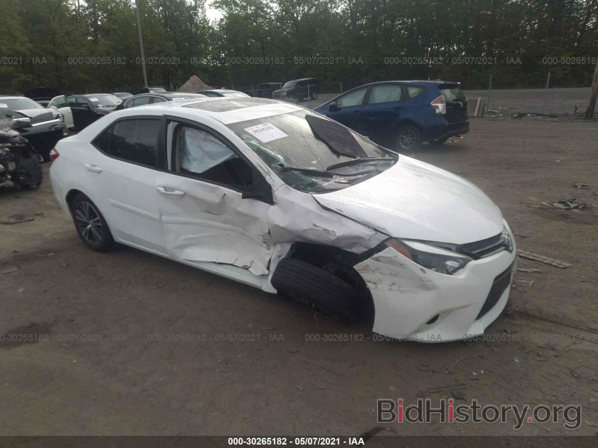 Photo 2T1BURHEXGC574249 - TOYOTA COROLLA 2016