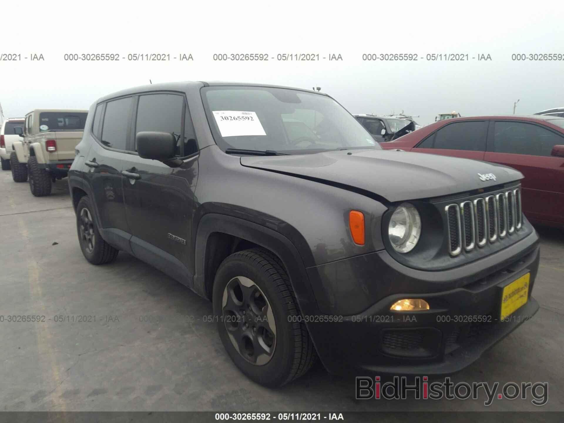 Фотография ZACCJAAT2GPC79075 - JEEP RENEGADE 2016