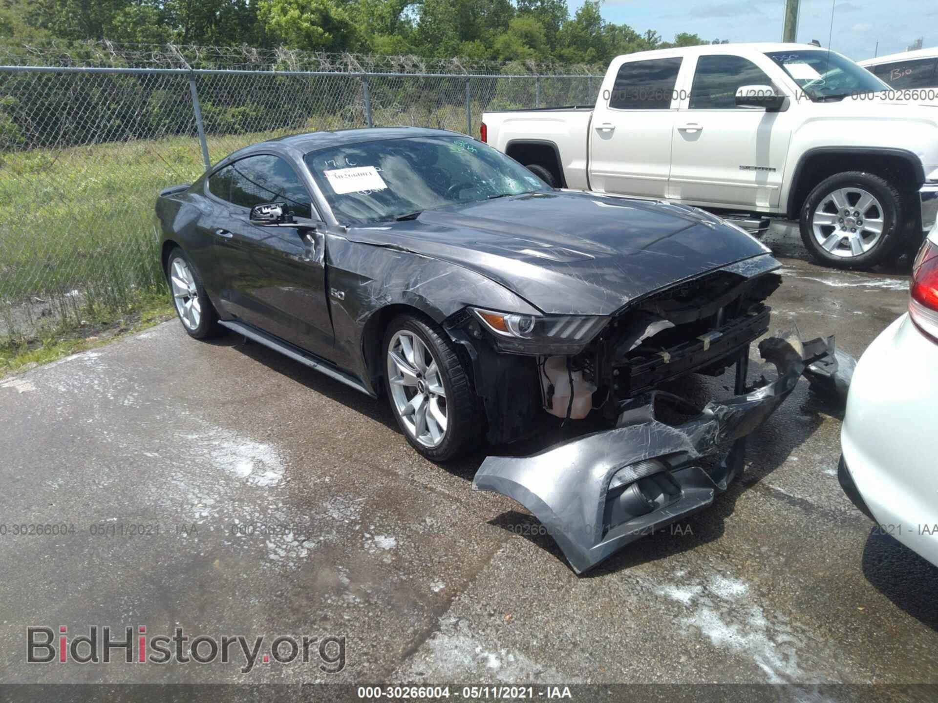 Фотография 1FA6P8CF3F5411706 - FORD MUSTANG 2015