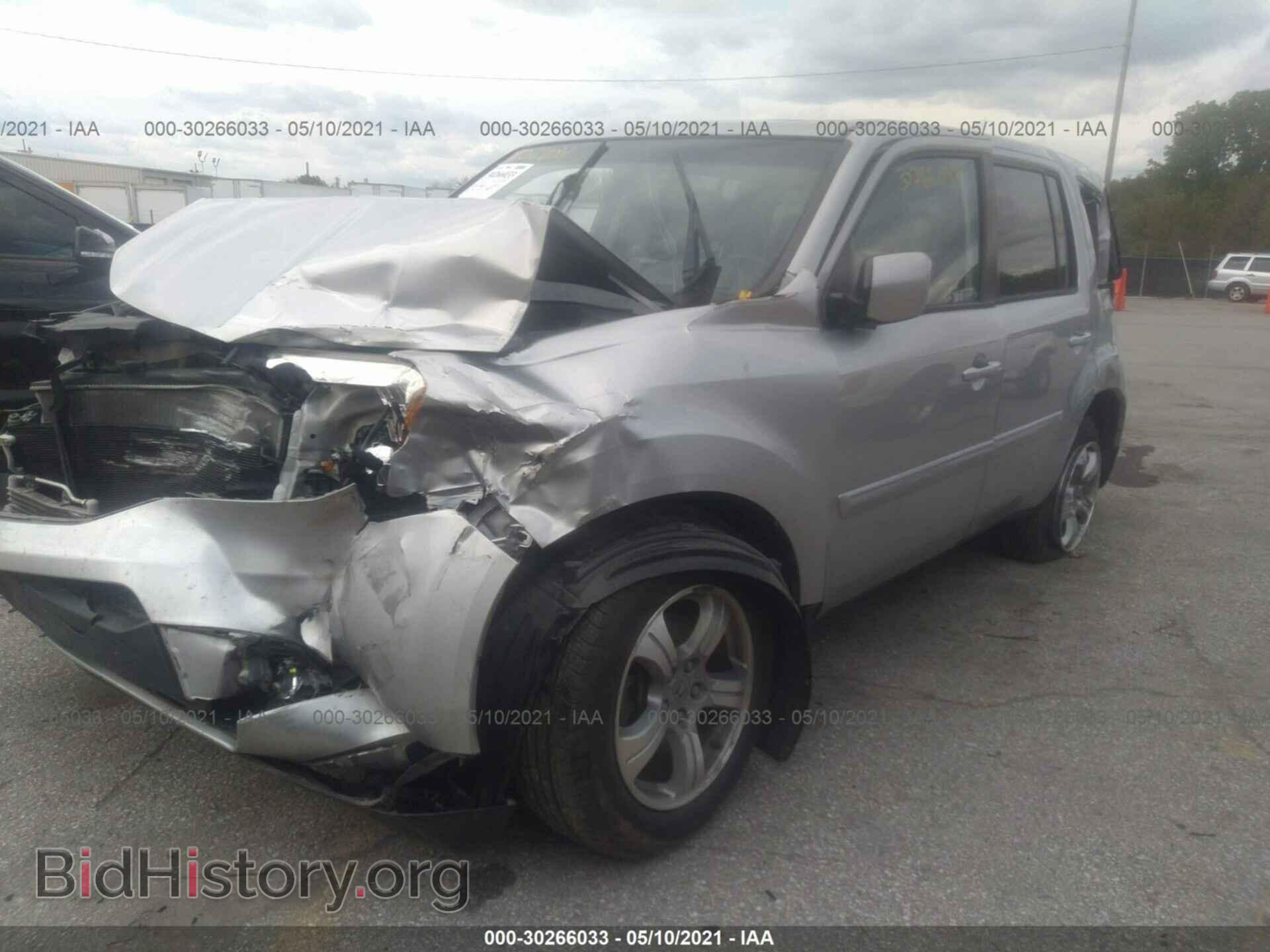2012 HONDA PILOT - VIN: 5FNYF4H70CB085440 - Фото 2