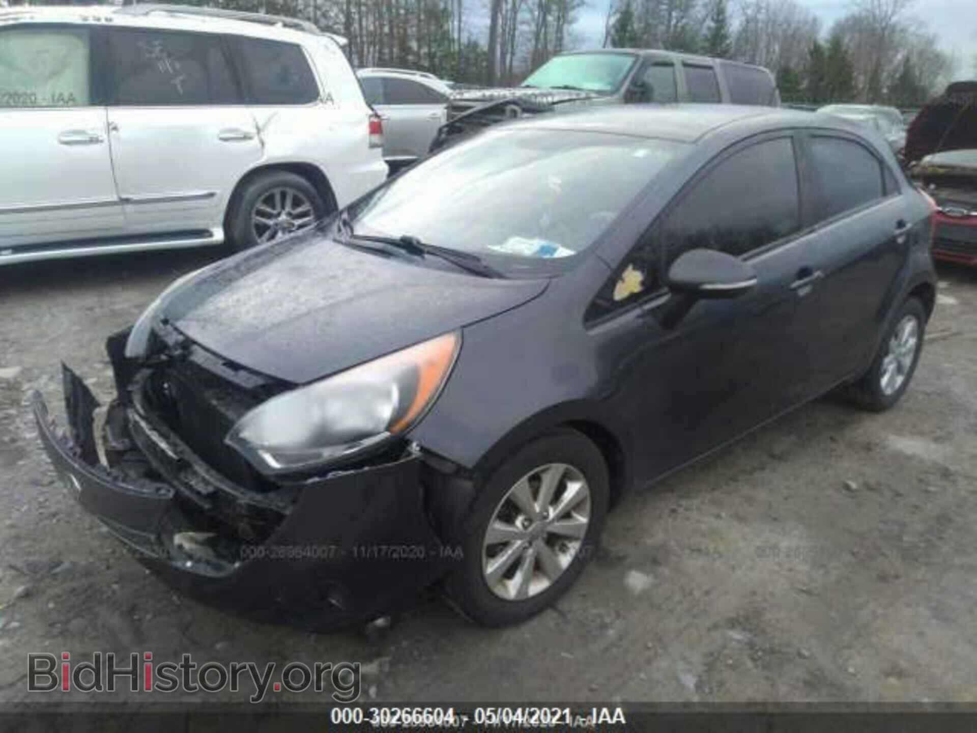 2012 KIA RIO - VIN: KNADN5A36C6067175 - Фото 2