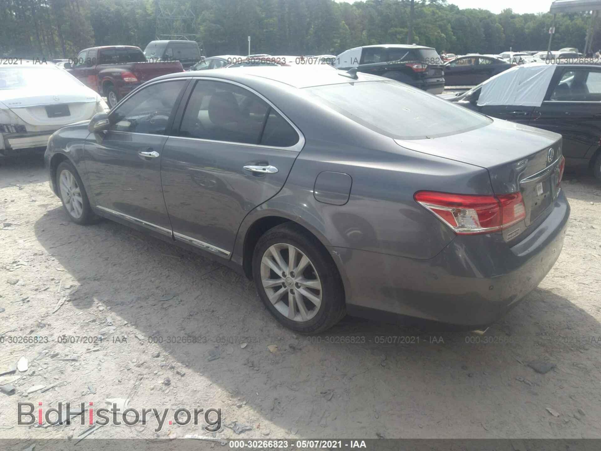 2012 LEXUS ES 350 - VIN: JTHBK1EG4C2480159 - Фото 3