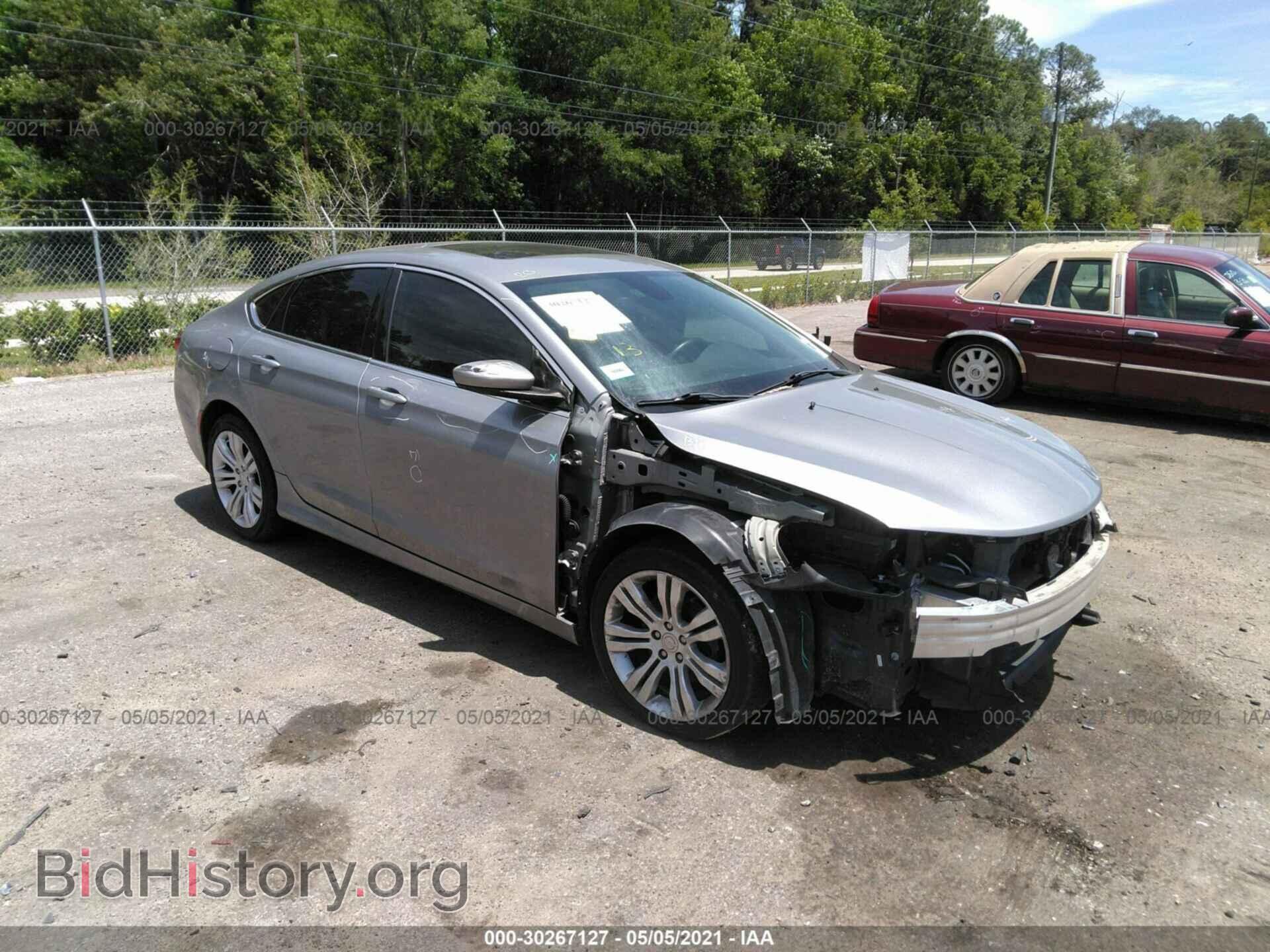 Фотография 1C3CCCAB5GN109948 - CHRYSLER 200 2016