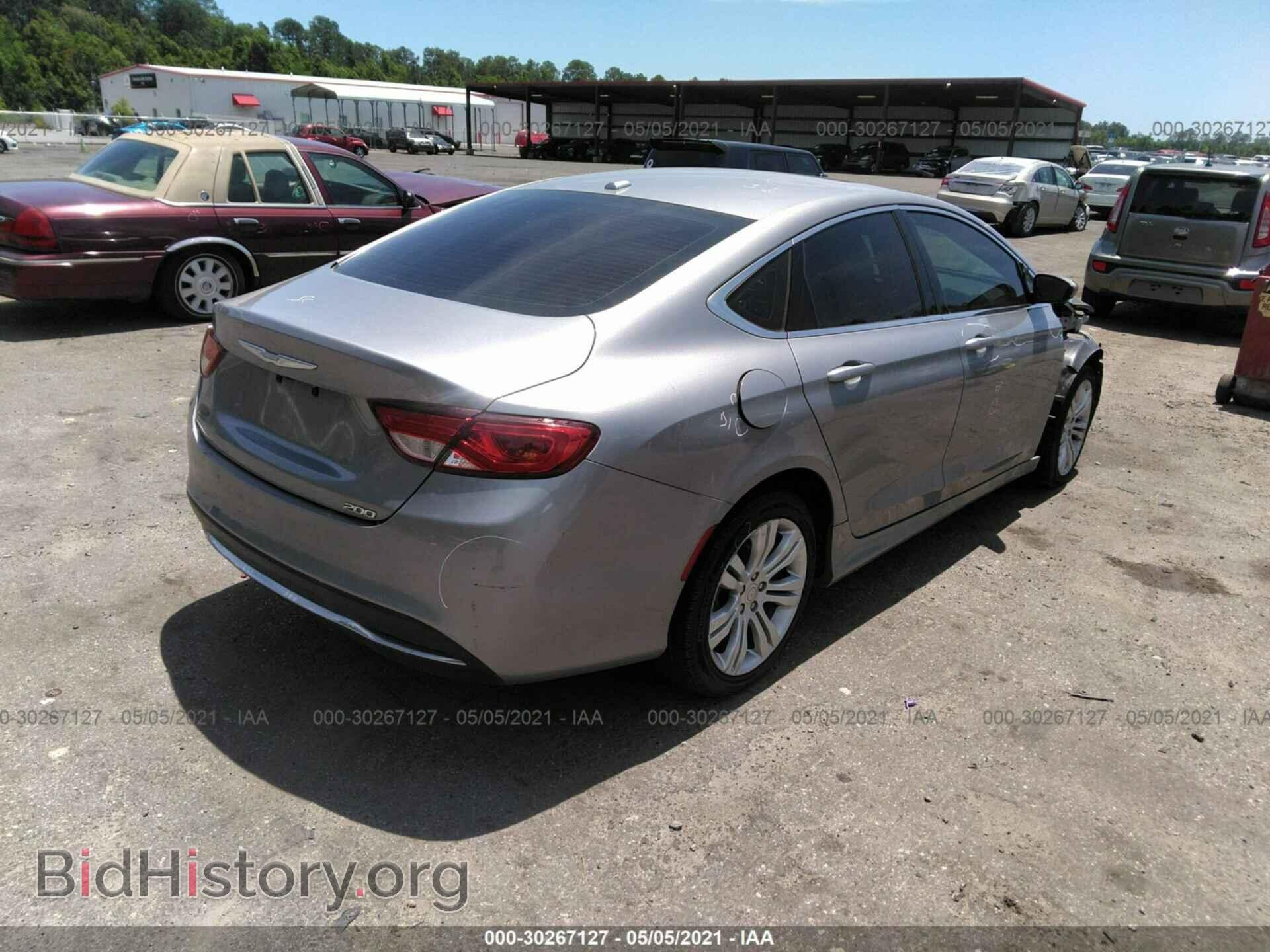 2016 CHRYSLER 200 - VIN: 1C3CCCAB5GN109948 - Фото 4