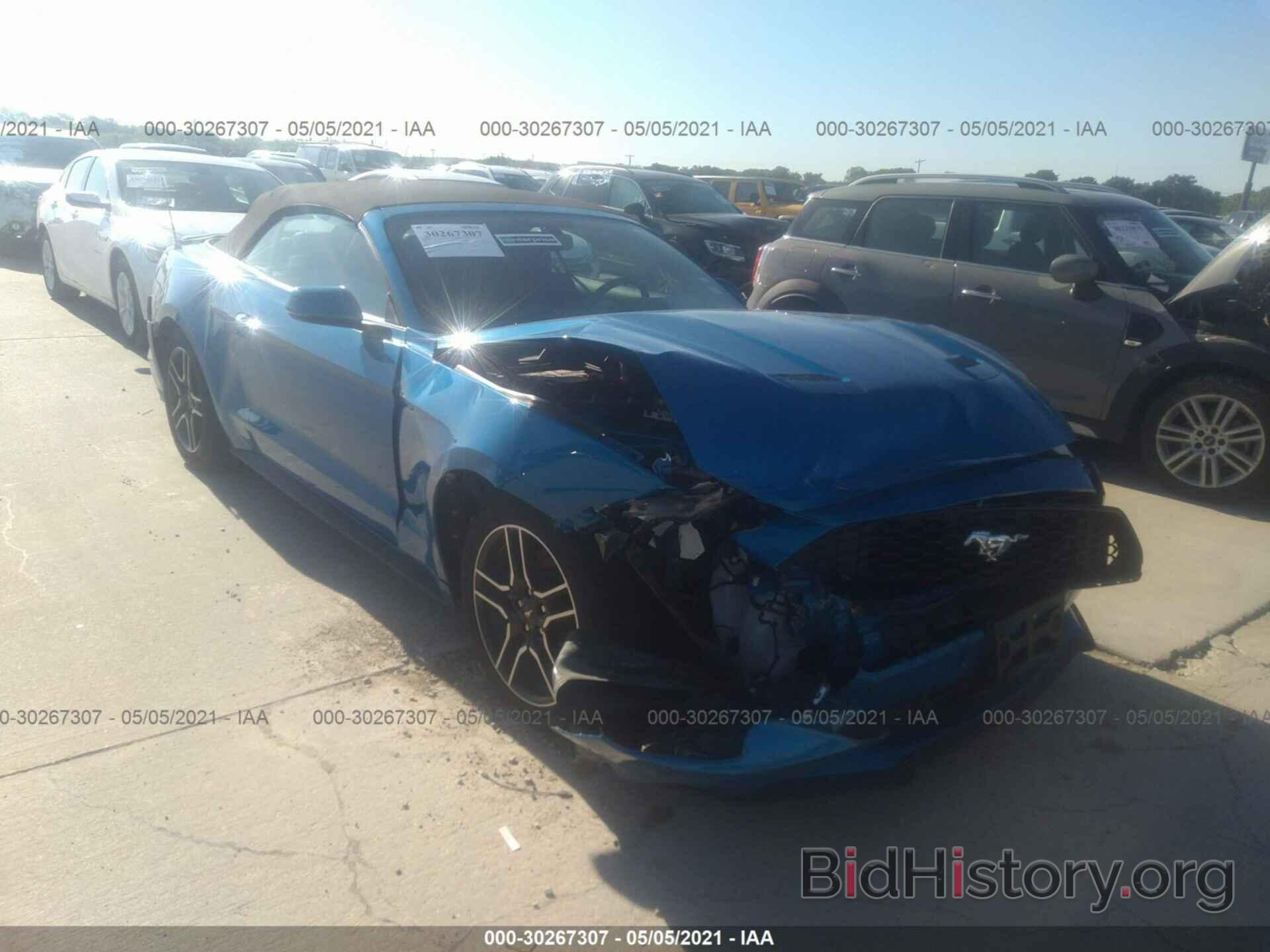 Photo 1FATP8UH8L5179845 - FORD MUSTANG 2020