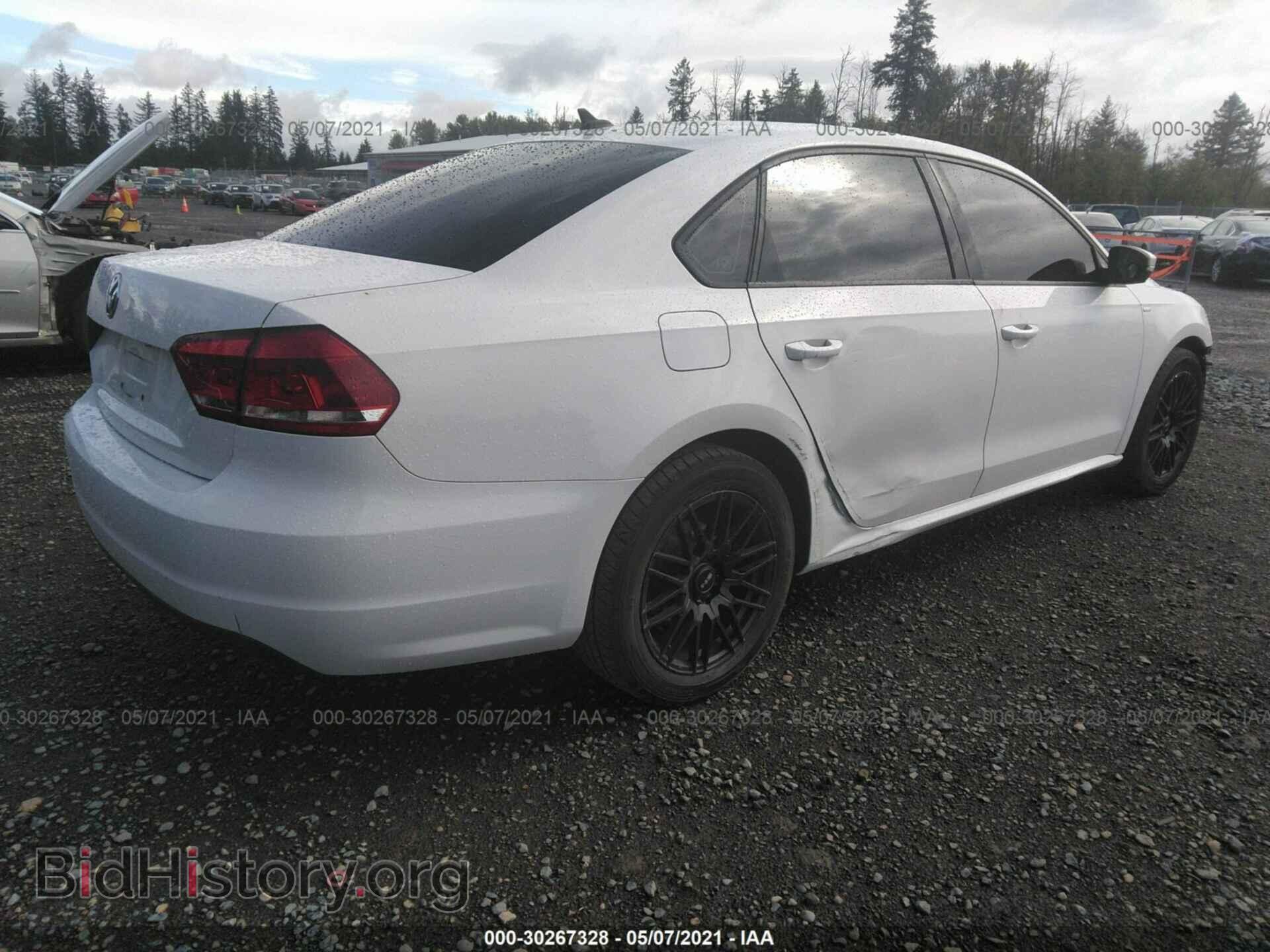 2014 VOLKSWAGEN PASSAT - VIN: 1VWAP7A30EC024092 - Фото 4