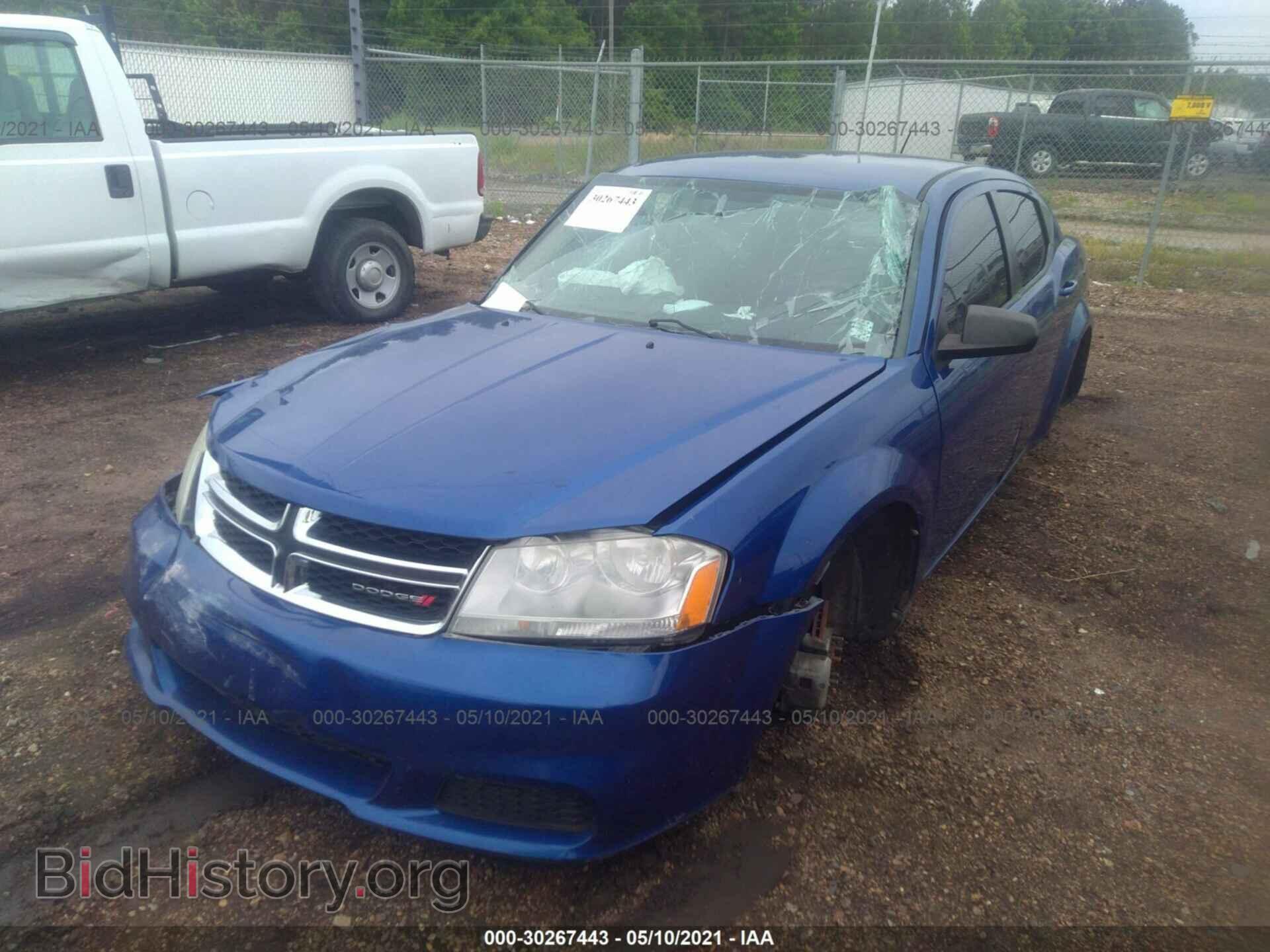 2013 DODGE AVENGER - VIN: 1C3CDZAB2DN598935 - Фото 2