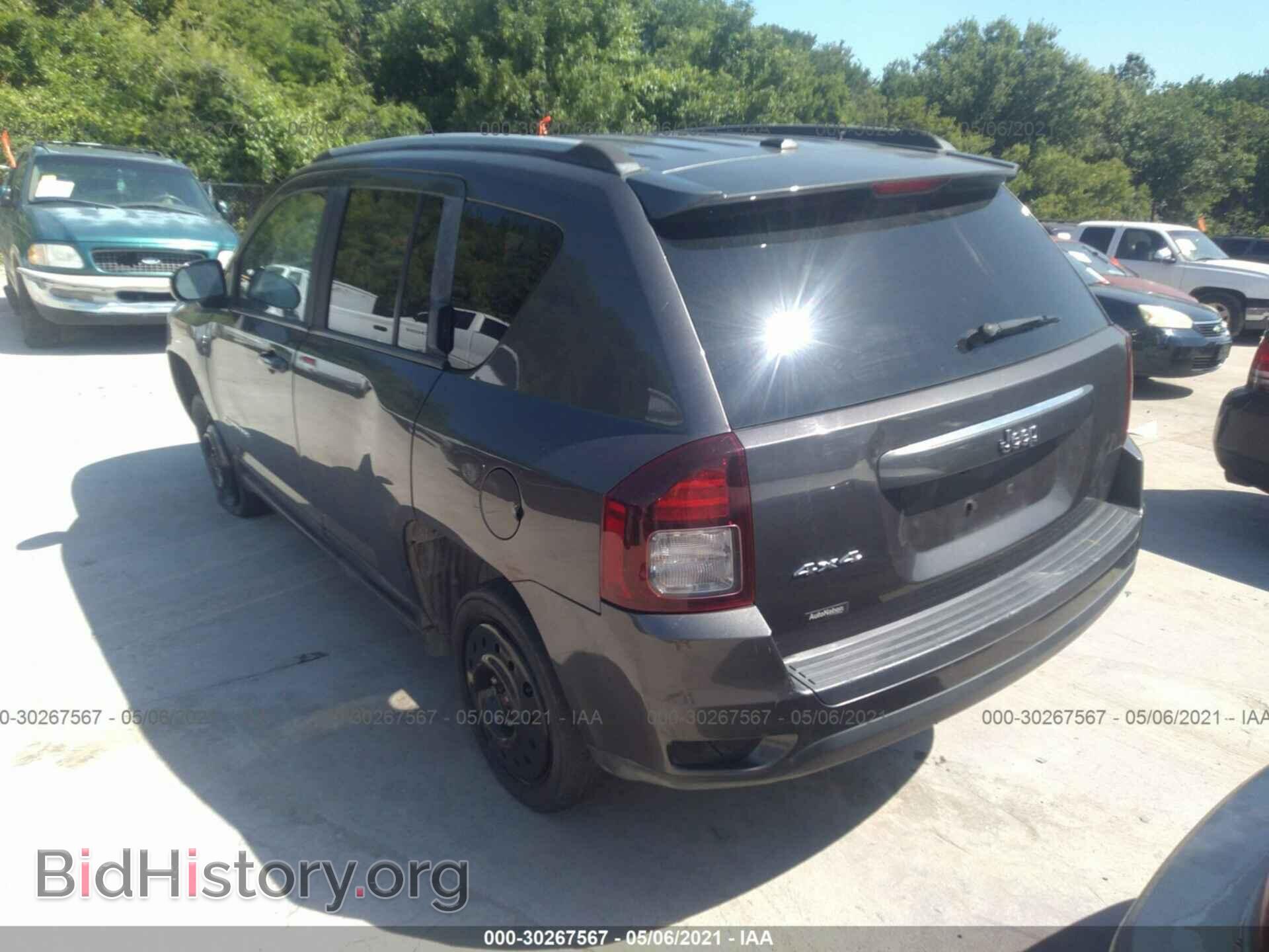 2016 JEEP COMPASS - VIN: 1C4NJDBB6GD571889 - Фото 3