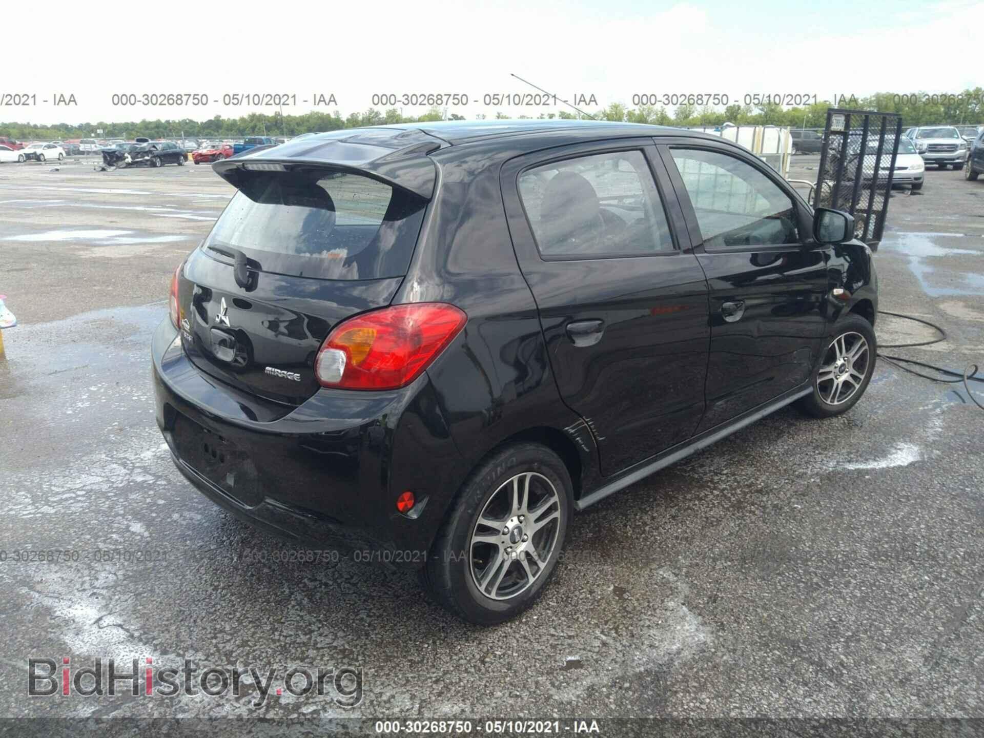 2014 MITSUBISHI MIRAGE - VIN: ML32A3HJXEH009109 - Фото 4