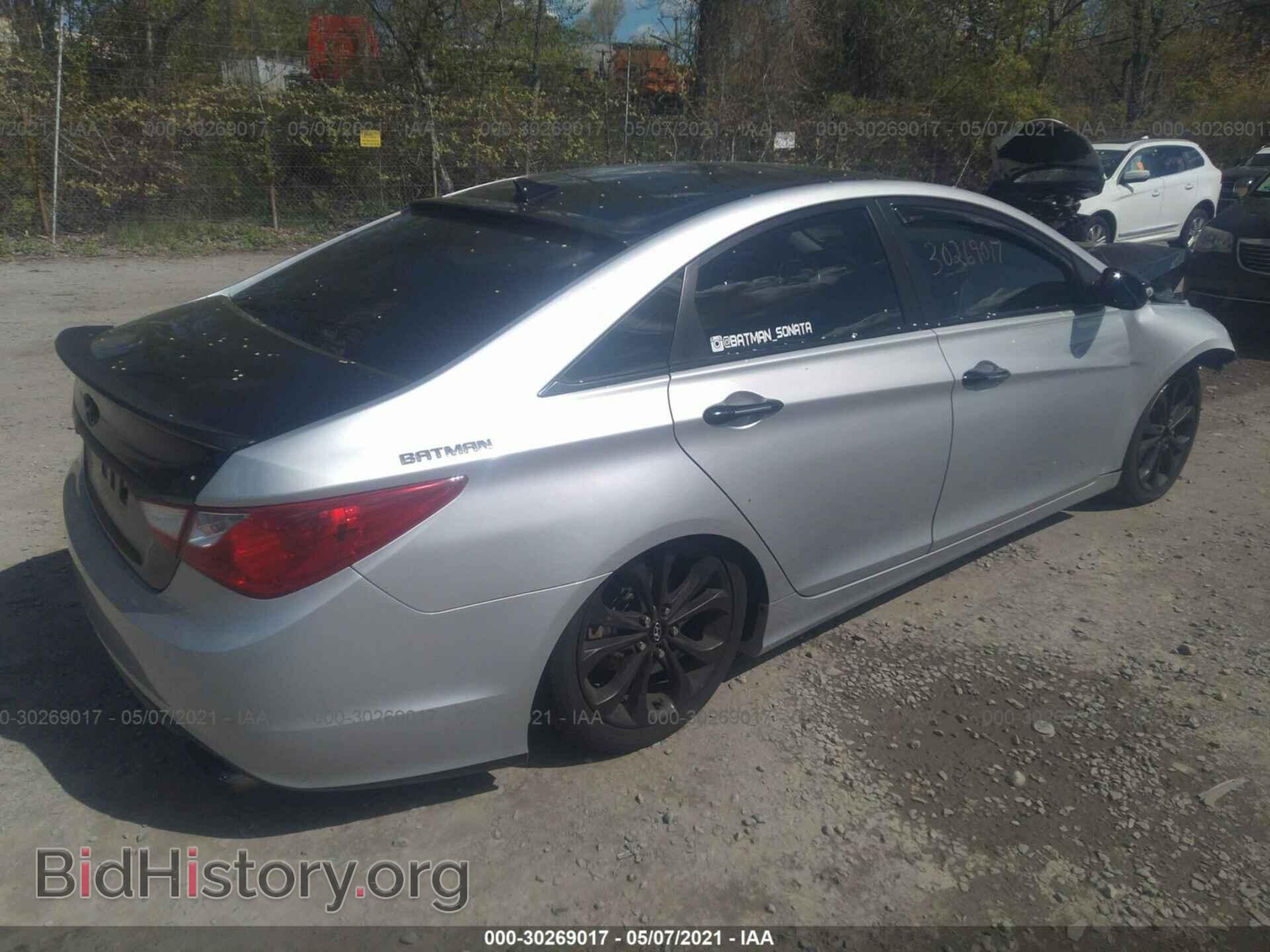 2013 HYUNDAI SONATA - VIN: 5NPEC4AB3DH683373 - Photo 4