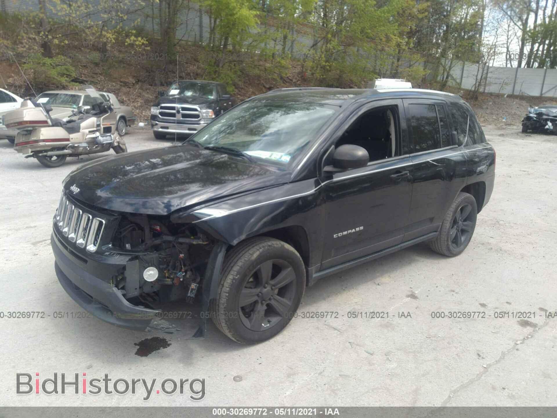 2014 JEEP COMPASS - VIN: 1C4NJDBB5ED509395 - Фото 2