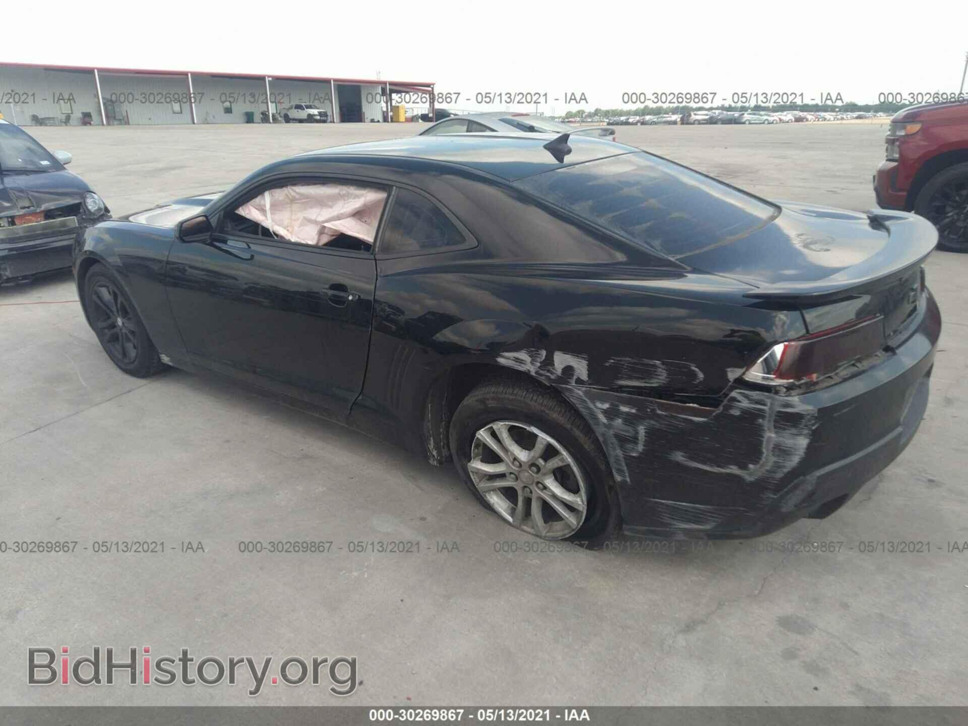 2014 CHEVROLET CAMARO - VIN: 2G1FA1E33E9289221 - Фото 3