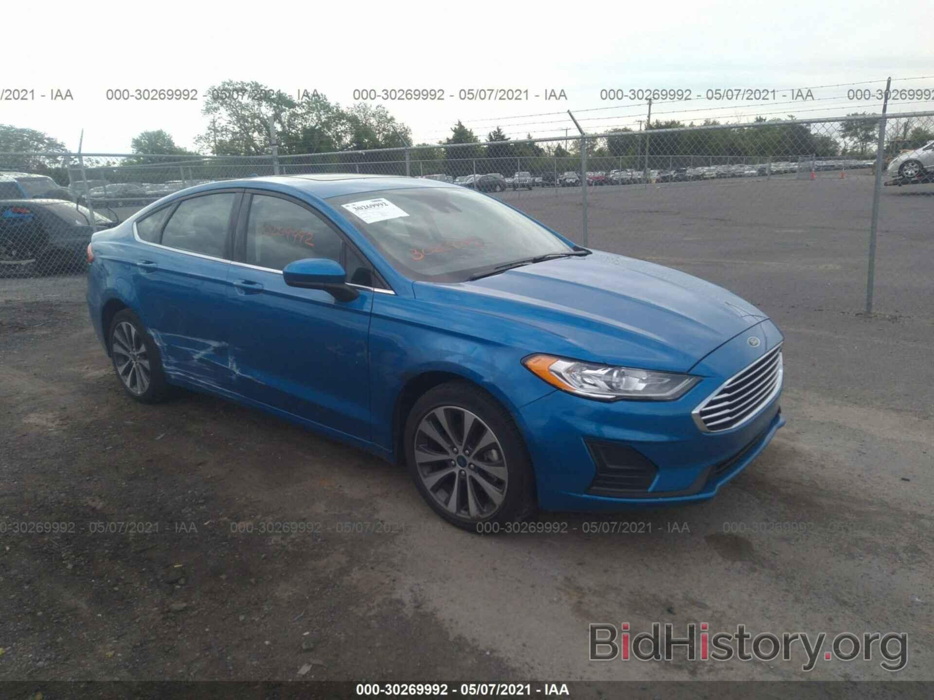 Photo 3FA6P0T9XLR173101 - FORD FUSION 2020