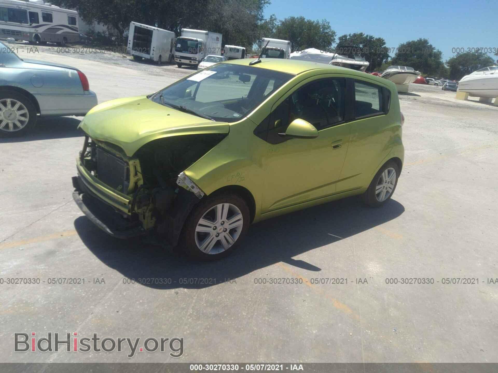 2013 CHEVROLET SPARK - VIN: KL8CD6S92DC558445 - Фото 2
