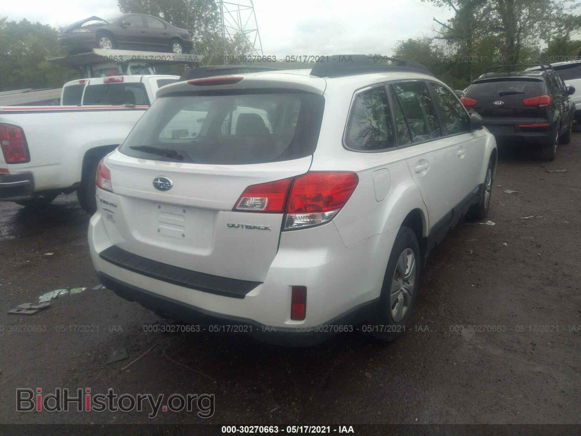 2012 SUBARU OUTBACK - VIN: 4S4BRCAC0C3241225 - Фото 4
