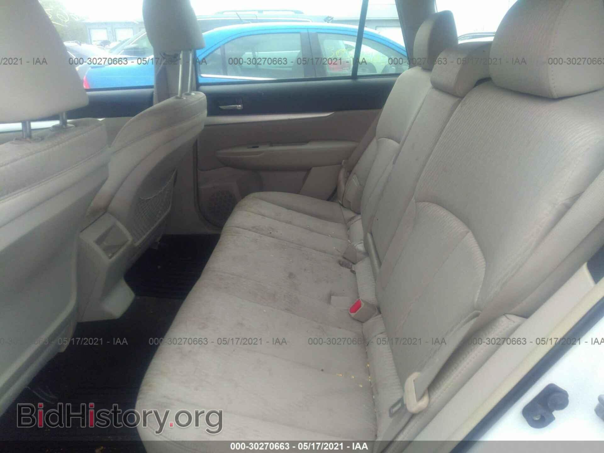 2012 SUBARU OUTBACK - VIN: 4S4BRCAC0C3241225 - Фото 8