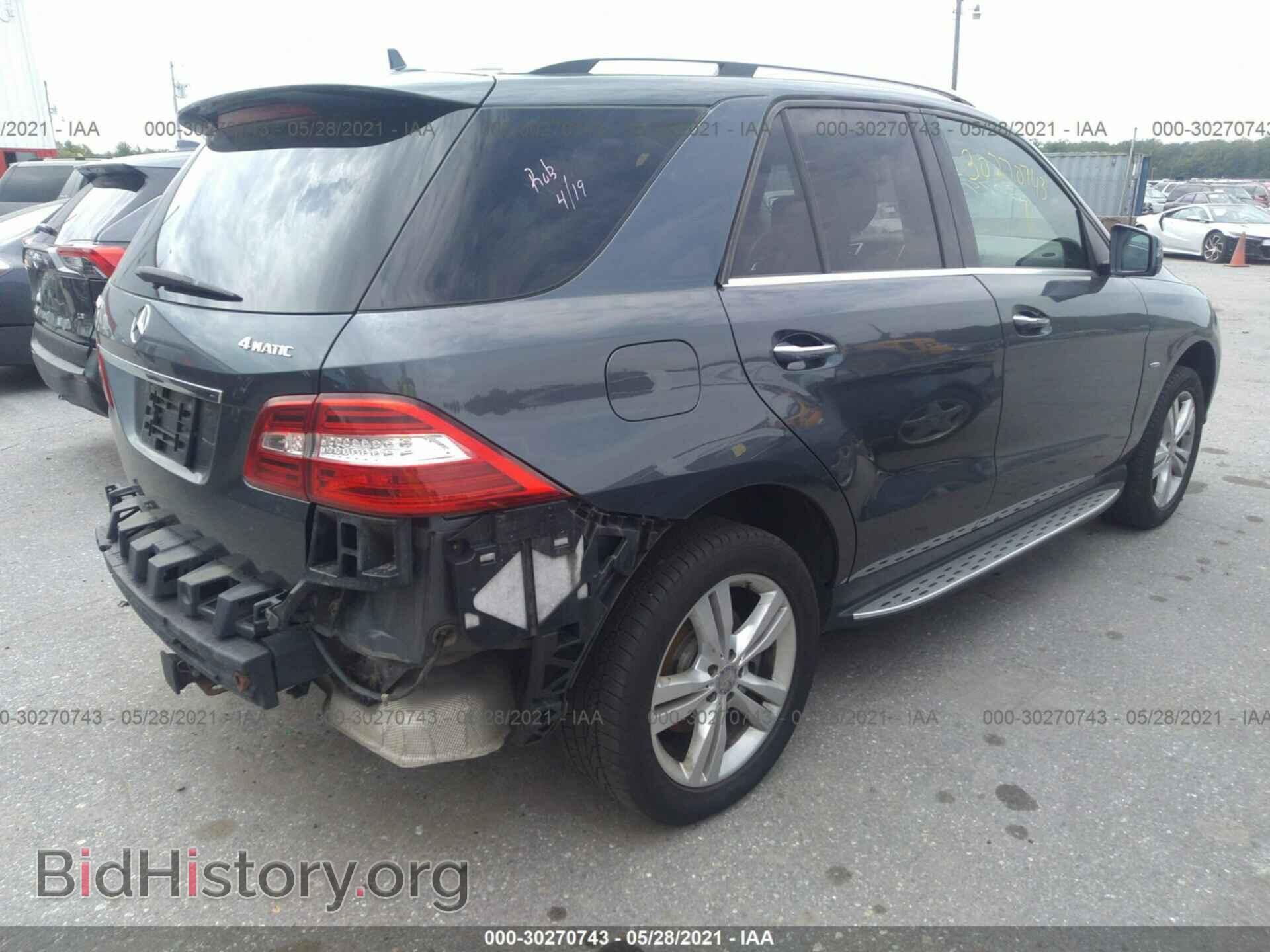 2012 MERCEDES-BENZ M-CLASS - VIN: 4JGDA5HB6CA071201 - Фото 4