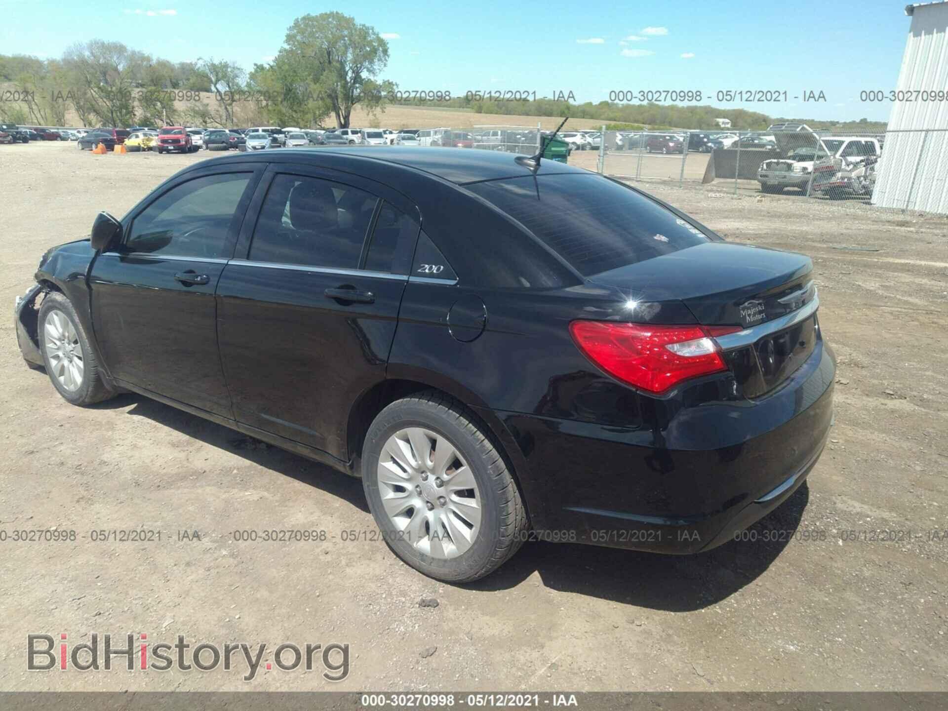 2012 CHRYSLER 200 - VIN: 1C3CCBAB3CN134805 - Фото 3