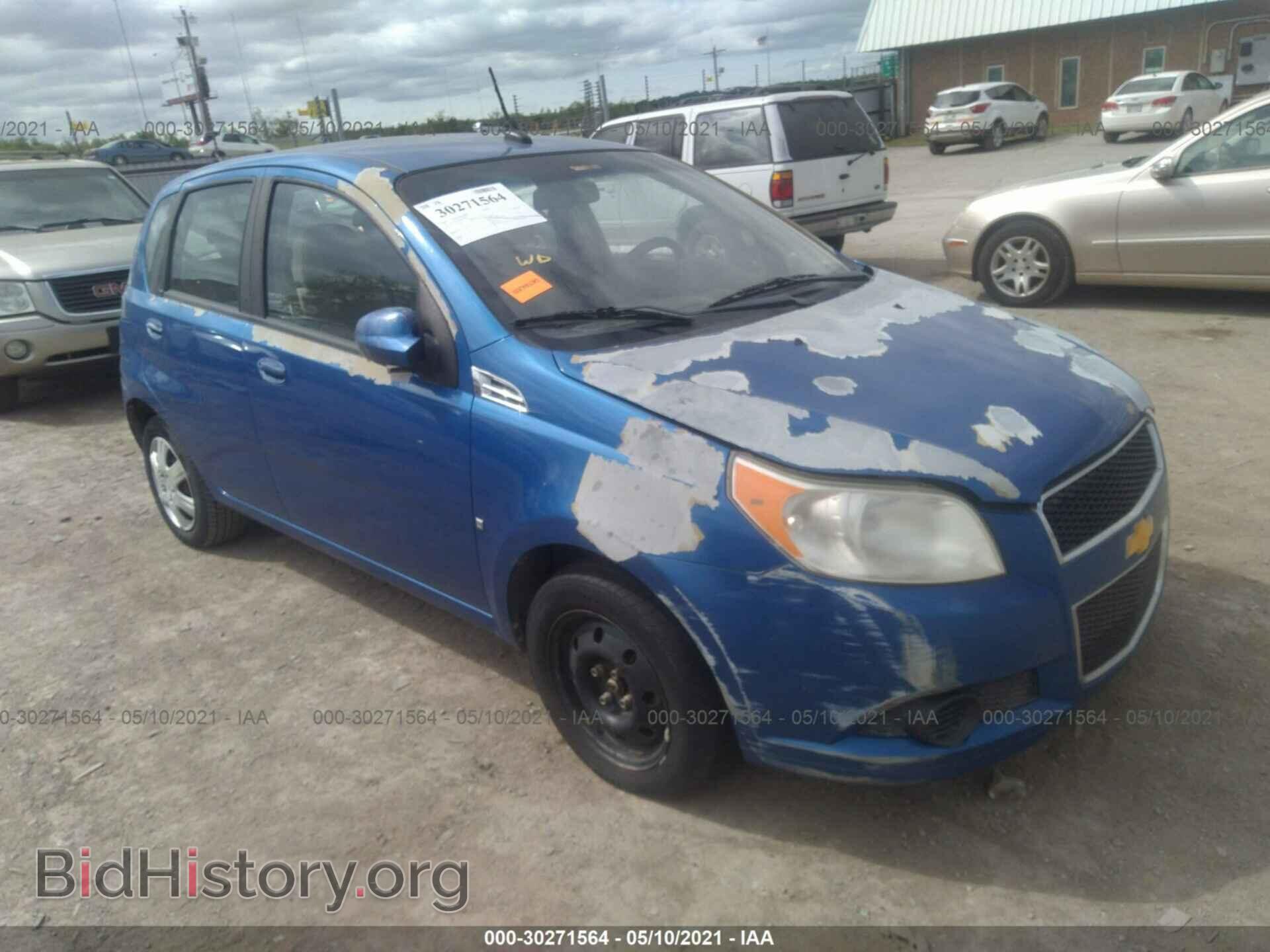 Photo KL1TD66E99B610382 - CHEVROLET AVEO 2009