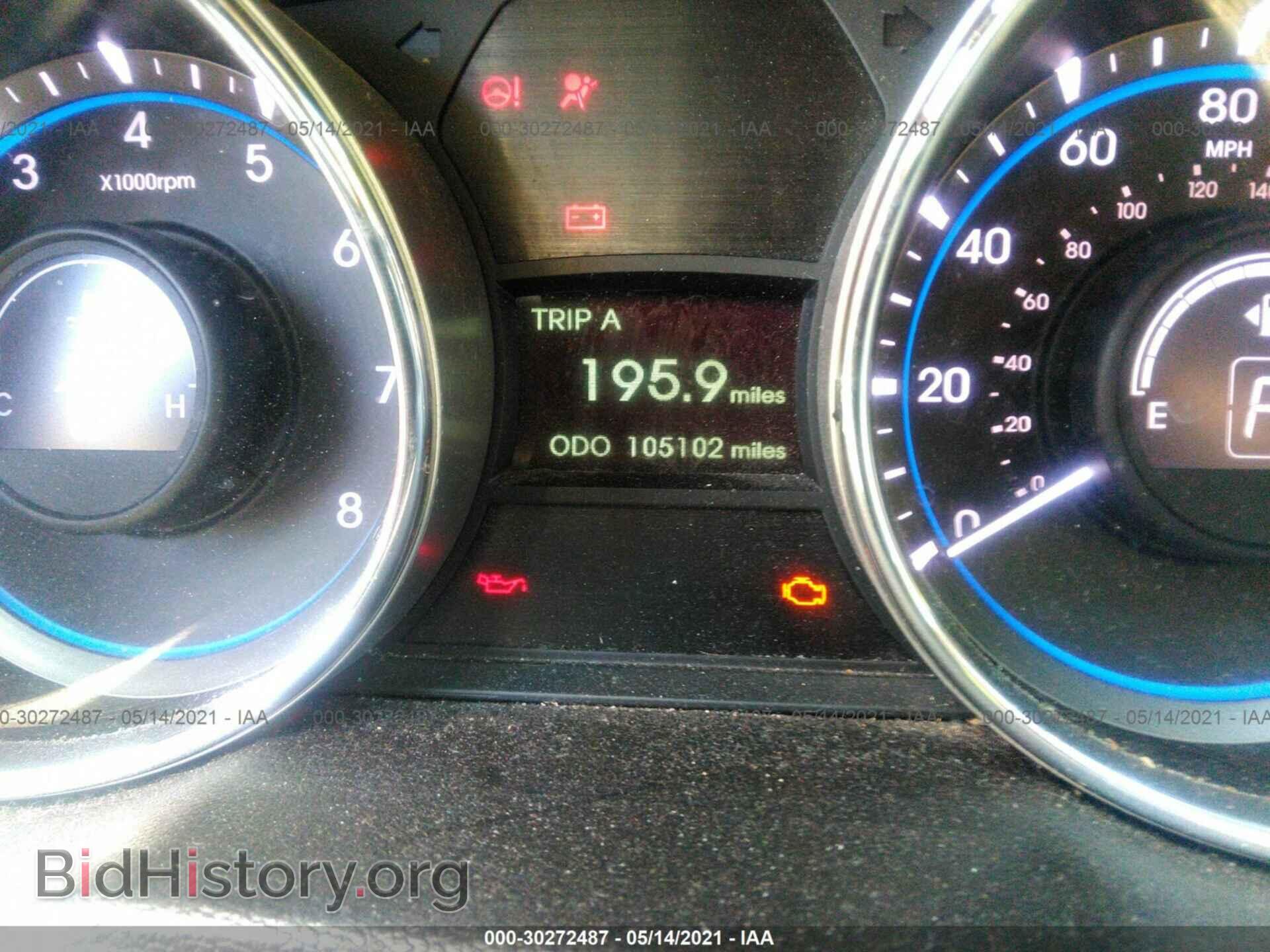 2014 HYUNDAI SONATA - VIN: 5NPEB4AC9EH835234 - Фото 7
