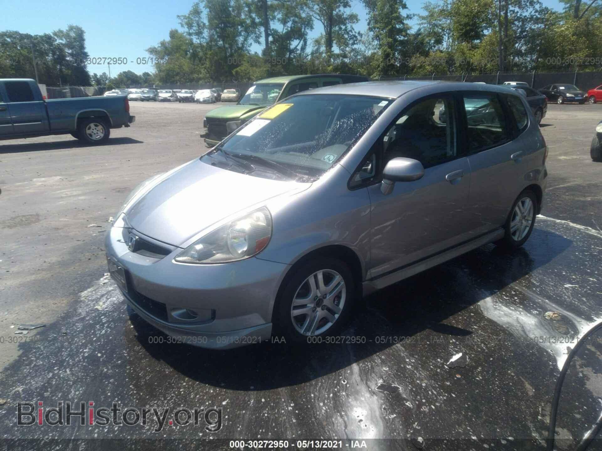 2007 HONDA FIT - VIN: JHMGD38647S048708 - Фото 2