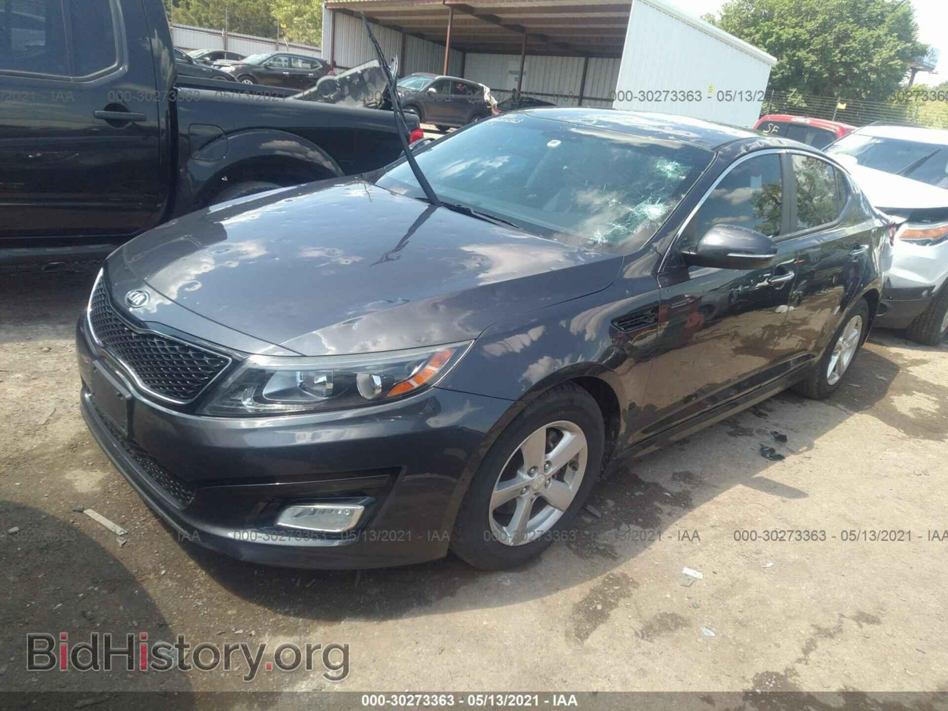 2015 KIA OPTIMA - VIN: 5XXGM4A79FG447097 - Фото 2