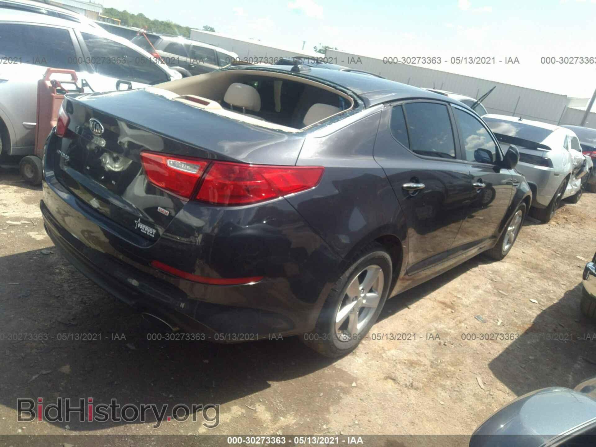 2015 KIA OPTIMA - VIN: 5XXGM4A79FG447097 - Фото 4