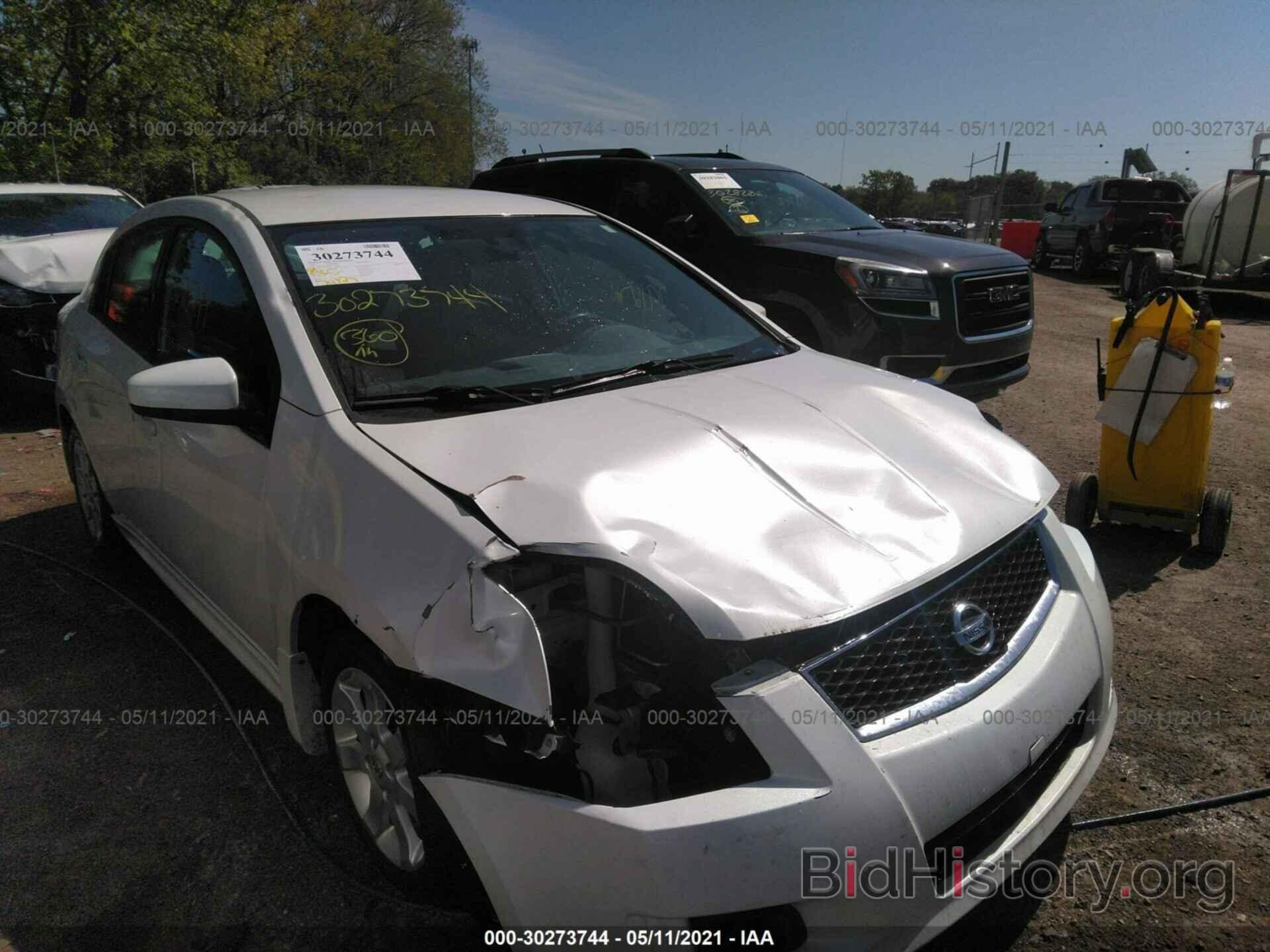 Photo 3N1AB6APXCL734071 - NISSAN SENTRA 2012