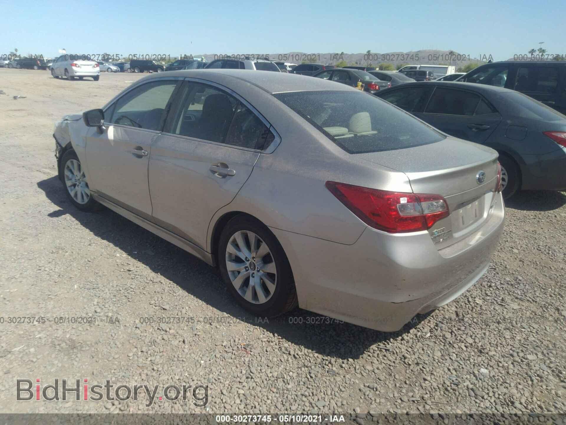 2017 SUBARU LEGACY - VIN: 4S3BNAB65H3032244 - Фото 3