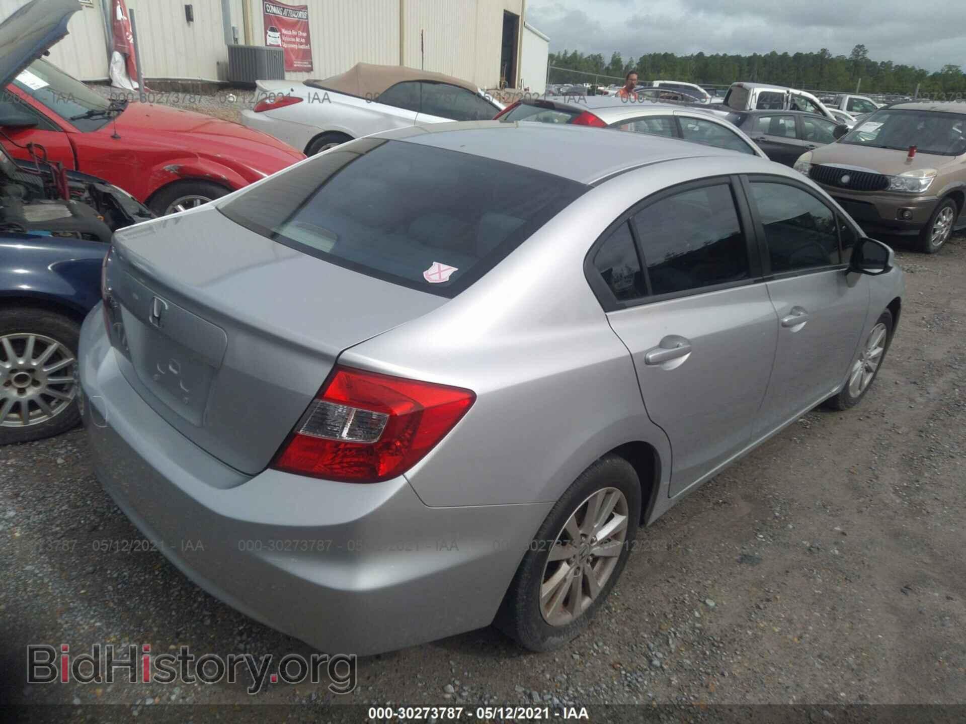 2012 HONDA CIVIC SDN - VIN: 19XFB2F88CE035815 - Фото 4