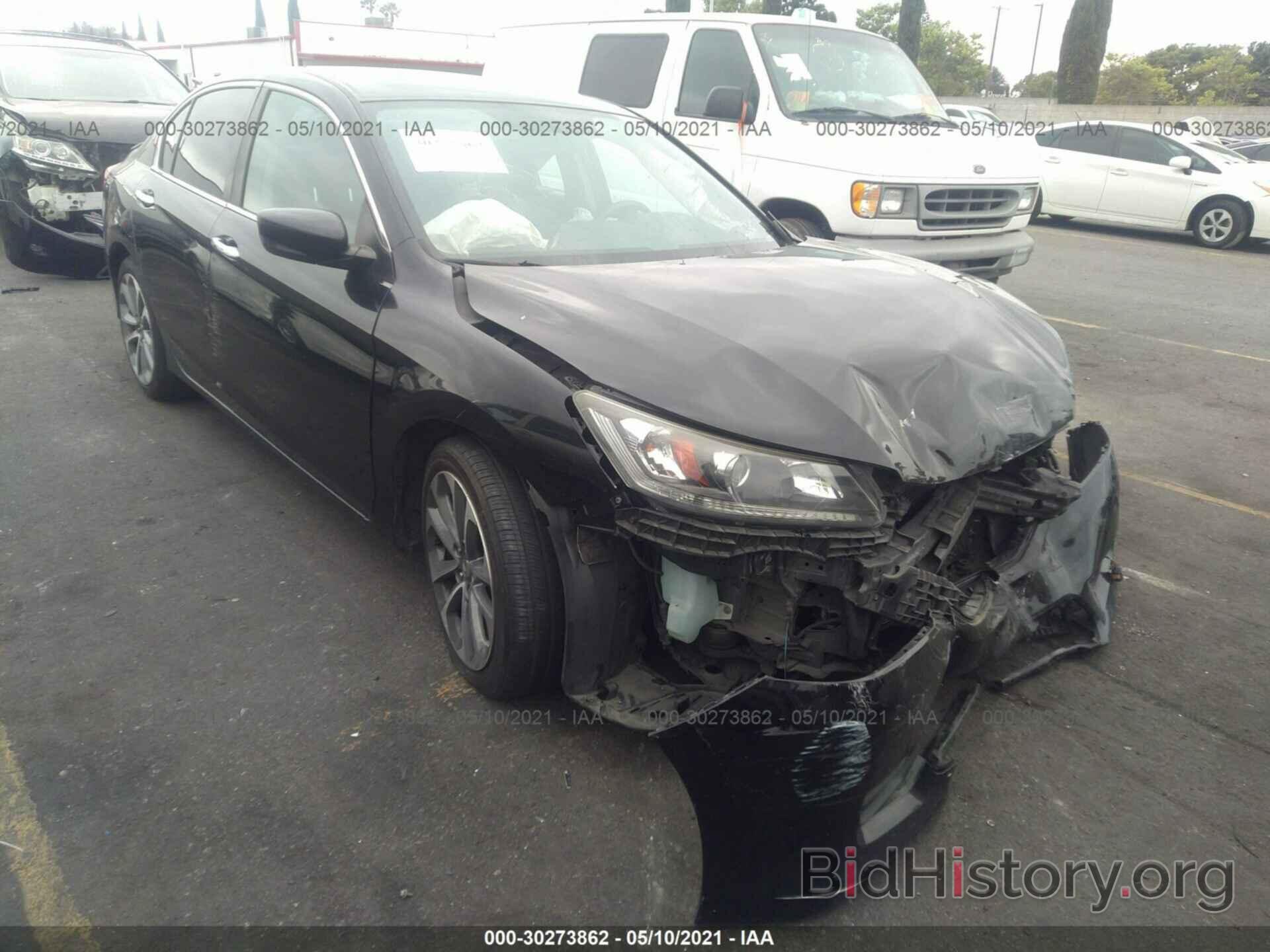 Photo 1HGCR2F52EA019346 - HONDA ACCORD SEDAN 2014