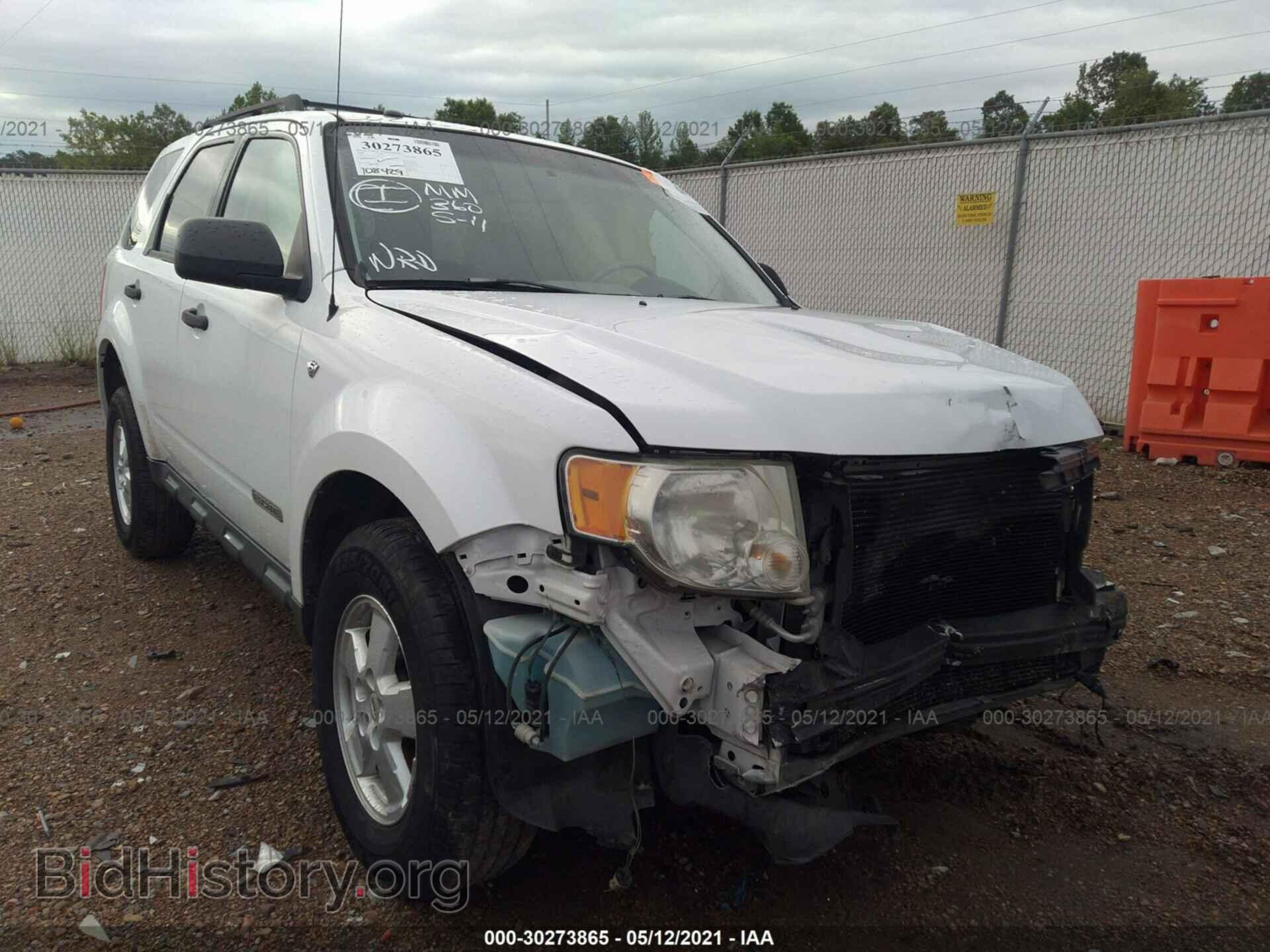 Фотография 1FMCU03128KC24551 - FORD ESCAPE 2008