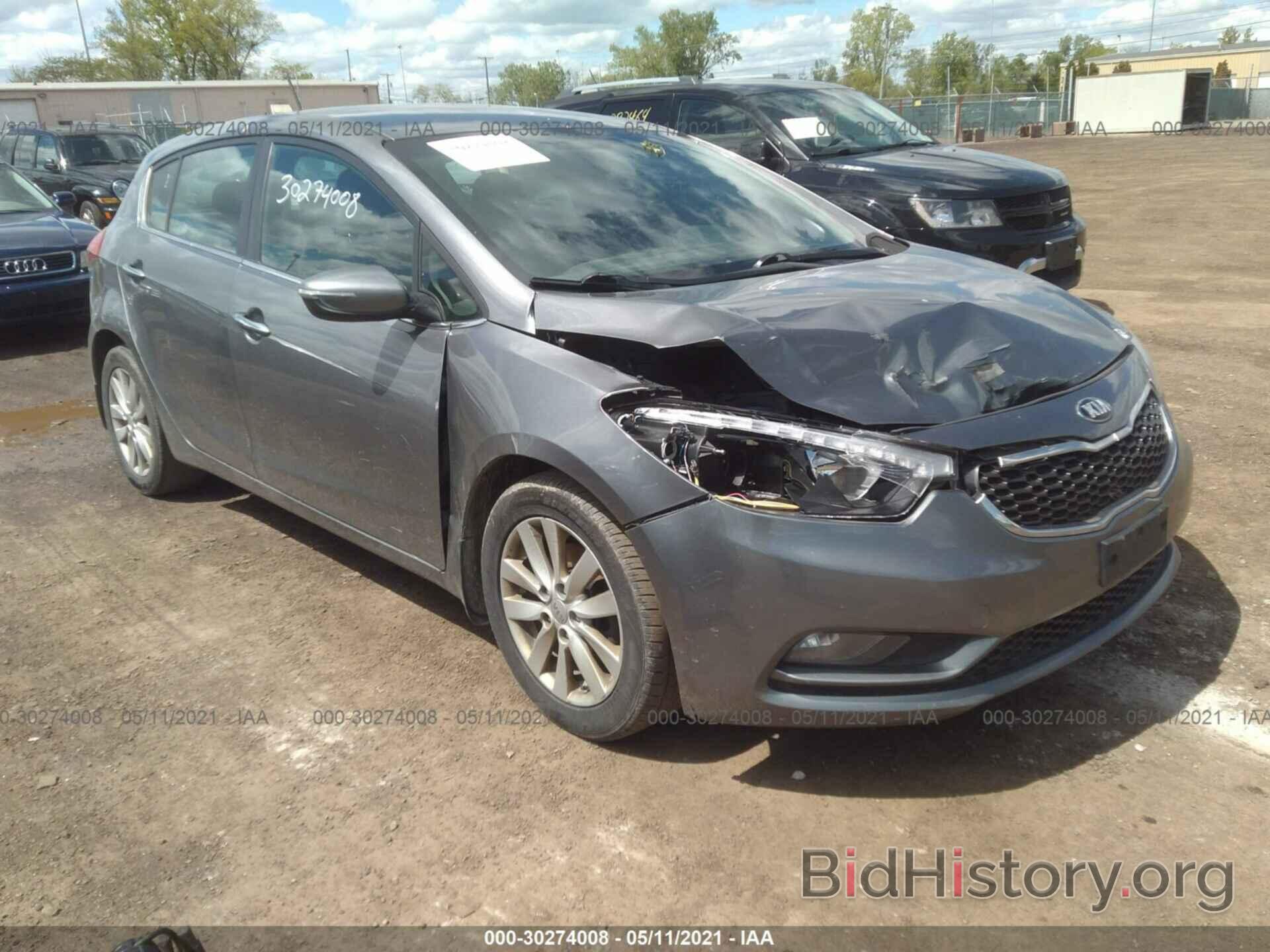 Photo KNAFX5A85E5160499 - KIA FORTE 5-DOOR 2014