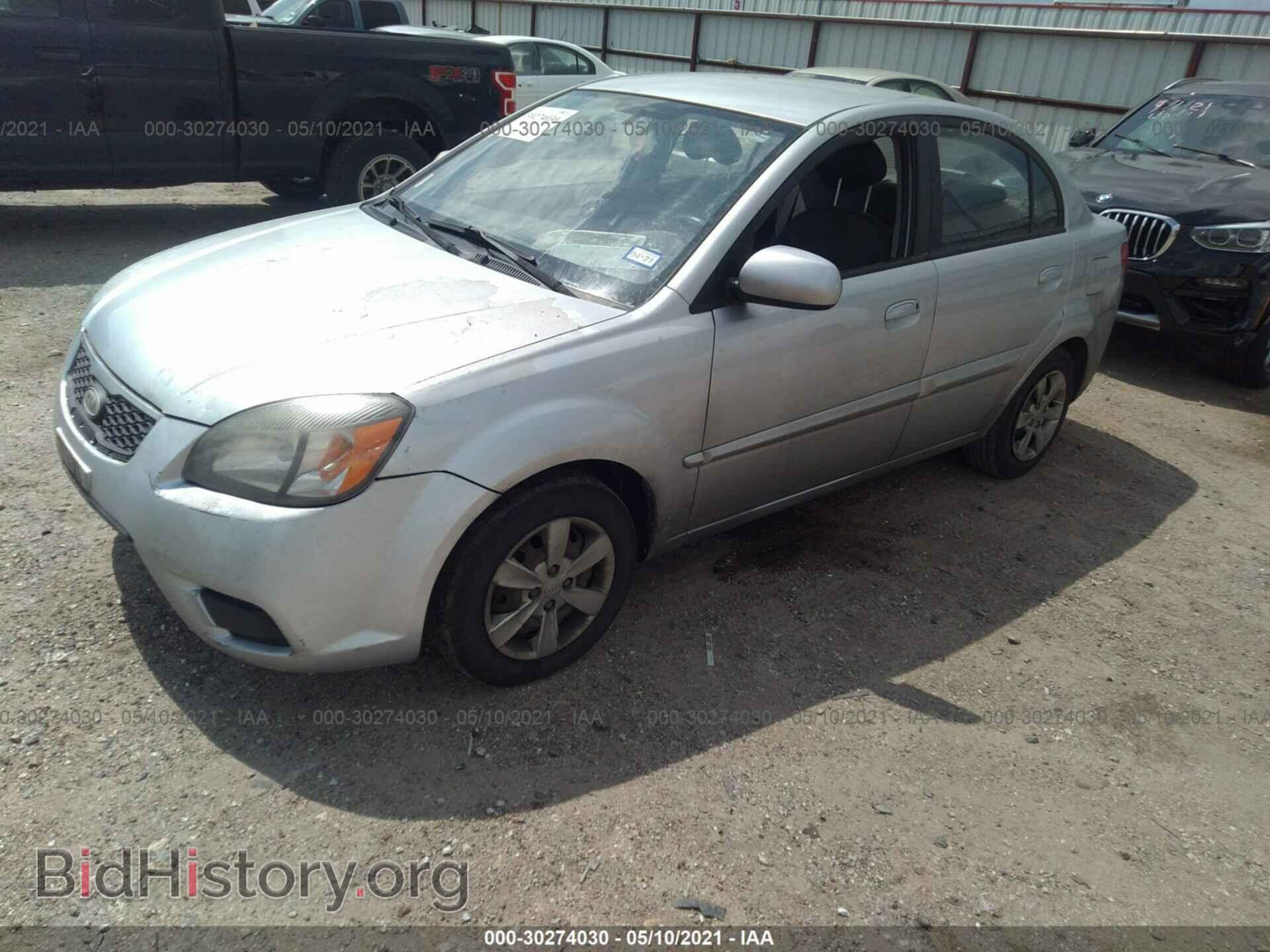 2010 KIA RIO - VIN: KNADH4A36A6610720 - Фото 2