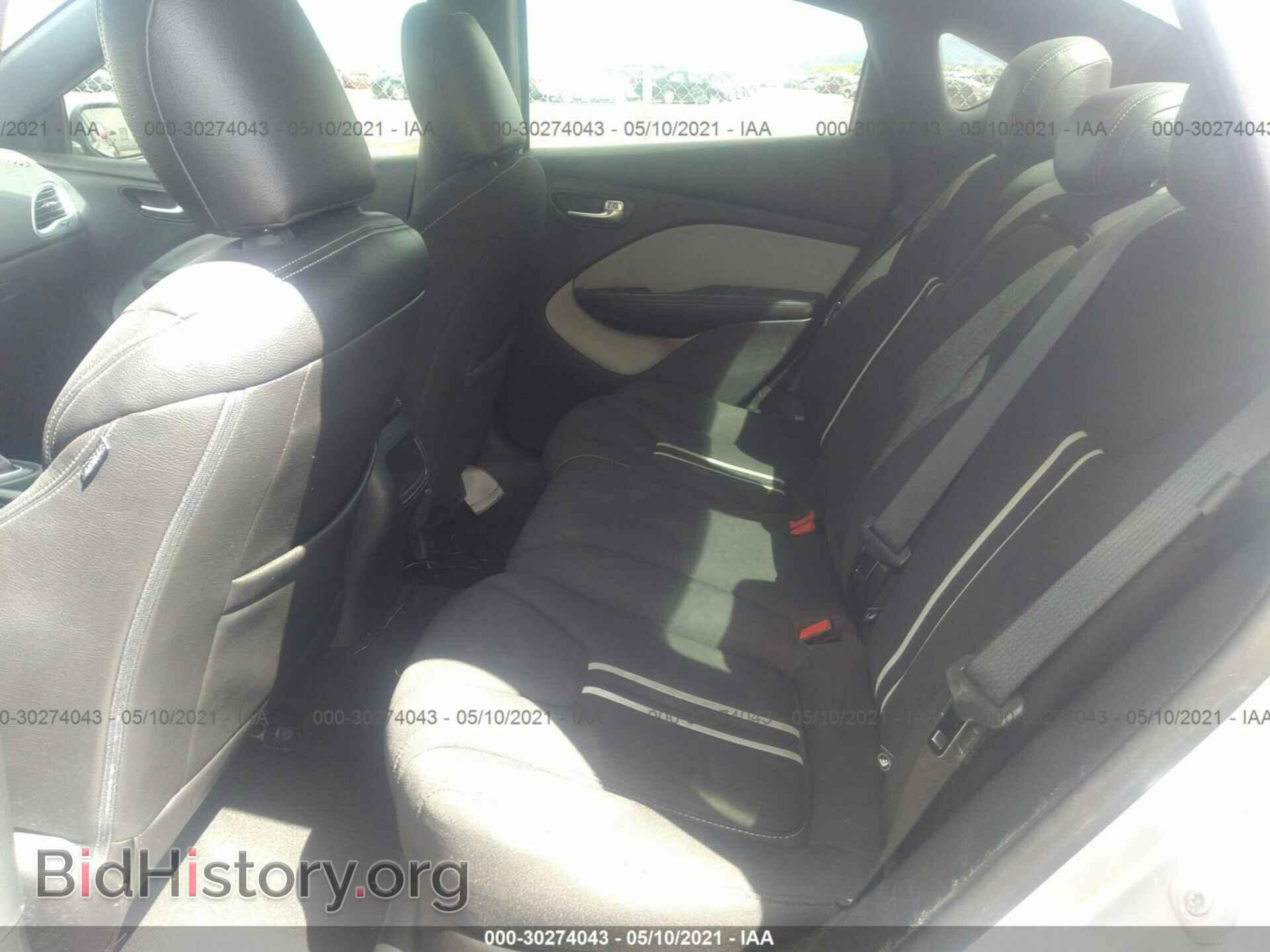 2013 DODGE DART - VIN: 1C3CDFBAXDD285562 - Photo 8