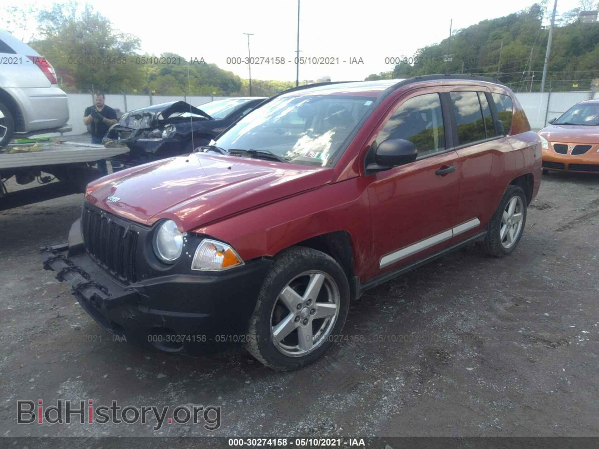 2008 JEEP COMPASS - VIN: 1J8FF57W48D672429 - Фото 2