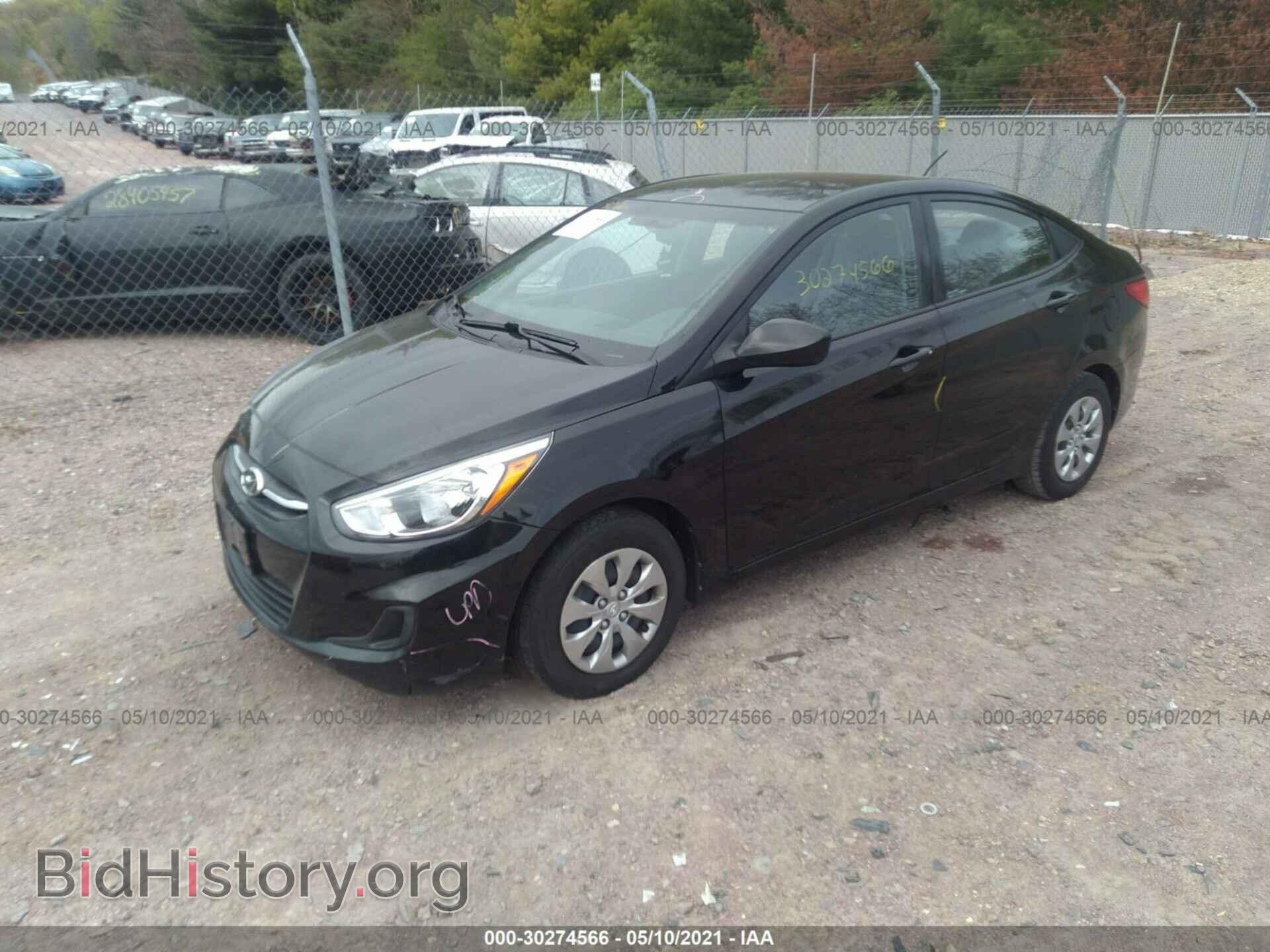 2017 HYUNDAI ACCENT - VIN: KMHCT4AE9HU363872 - Фото 2