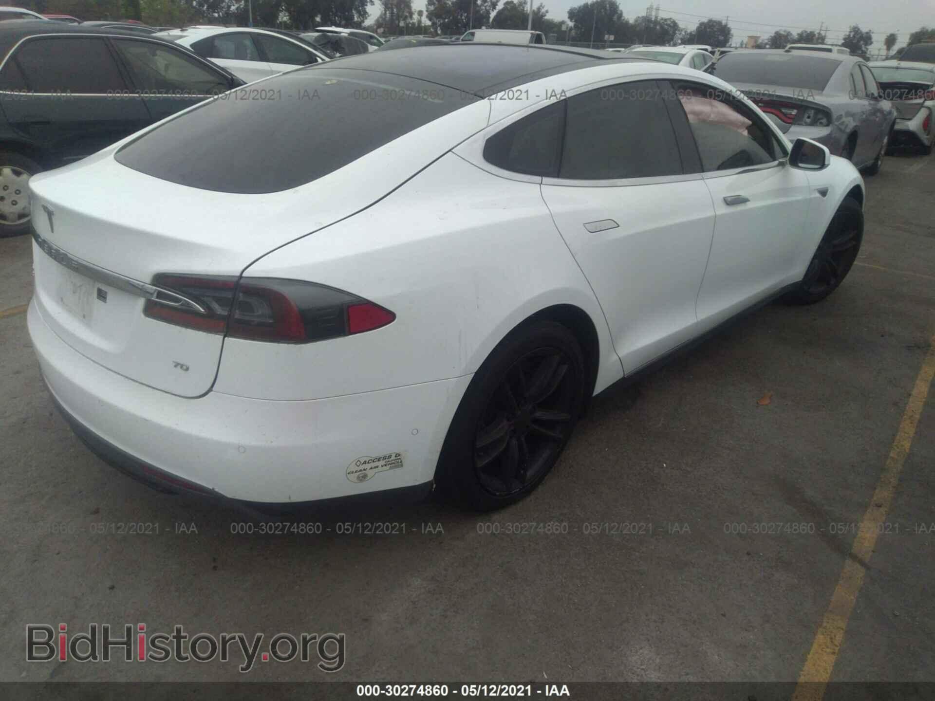 2015 TESLA MODEL S - VIN: 5YJSA1E12FF103377 - Фото 4