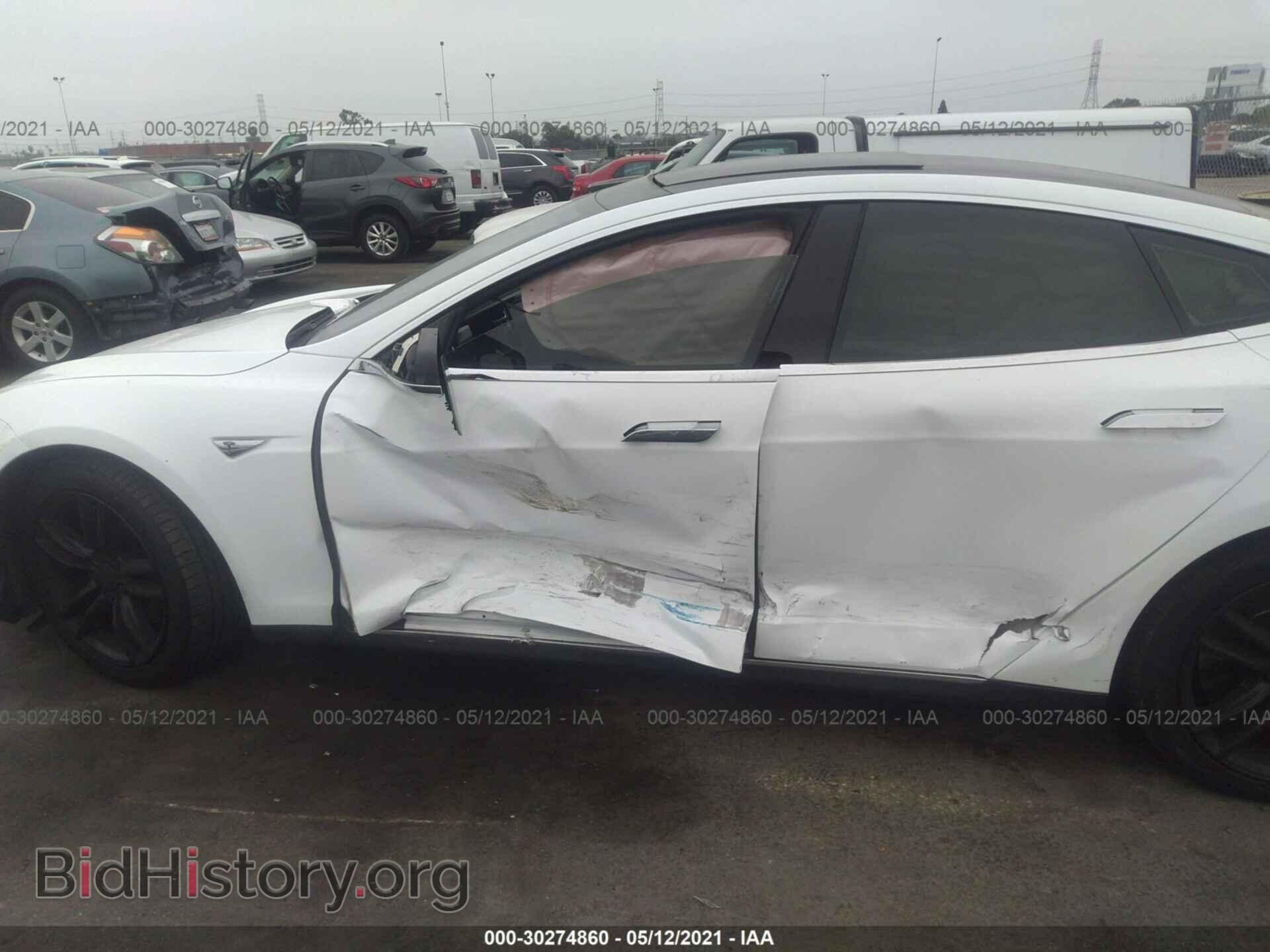 2015 TESLA MODEL S - VIN: 5YJSA1E12FF103377 - Фото 6