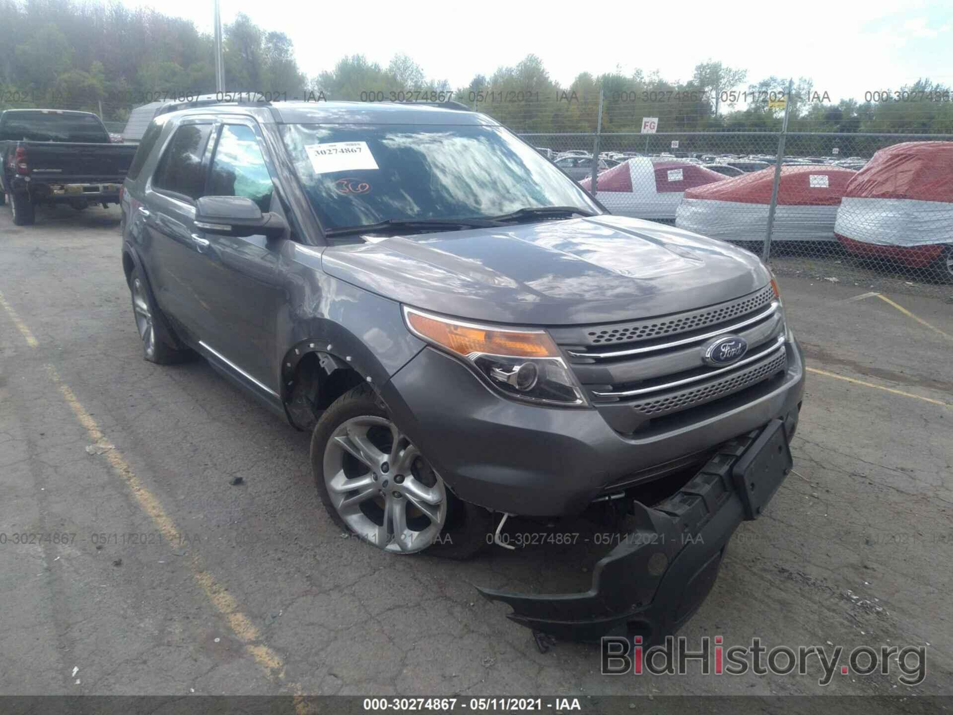 Photo 1FM5K8F85EGA70082 - FORD EXPLORER 2014