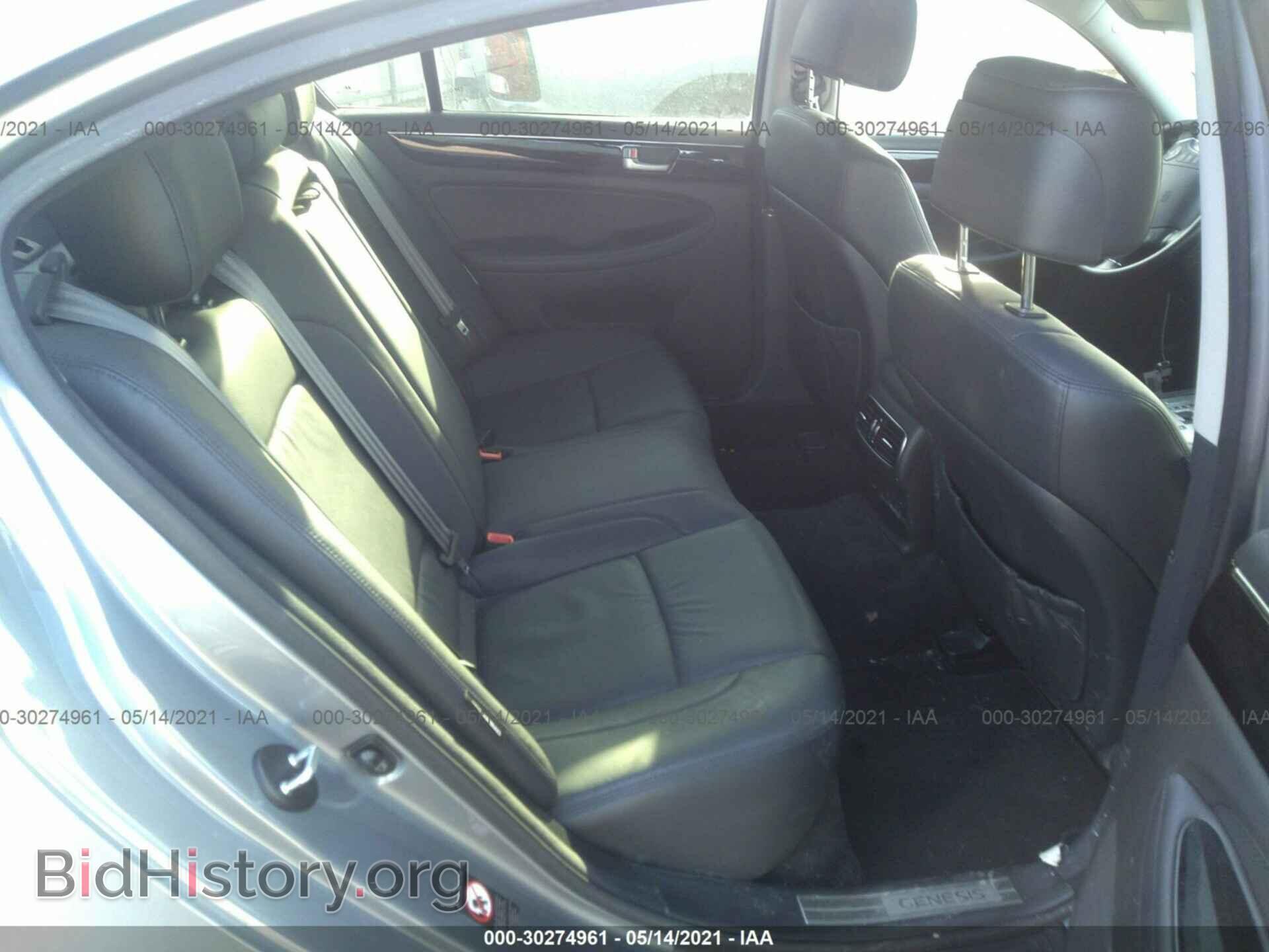 2014 HYUNDAI GENESIS - VIN: KMHGC4DD0EU259562 - Фото 8