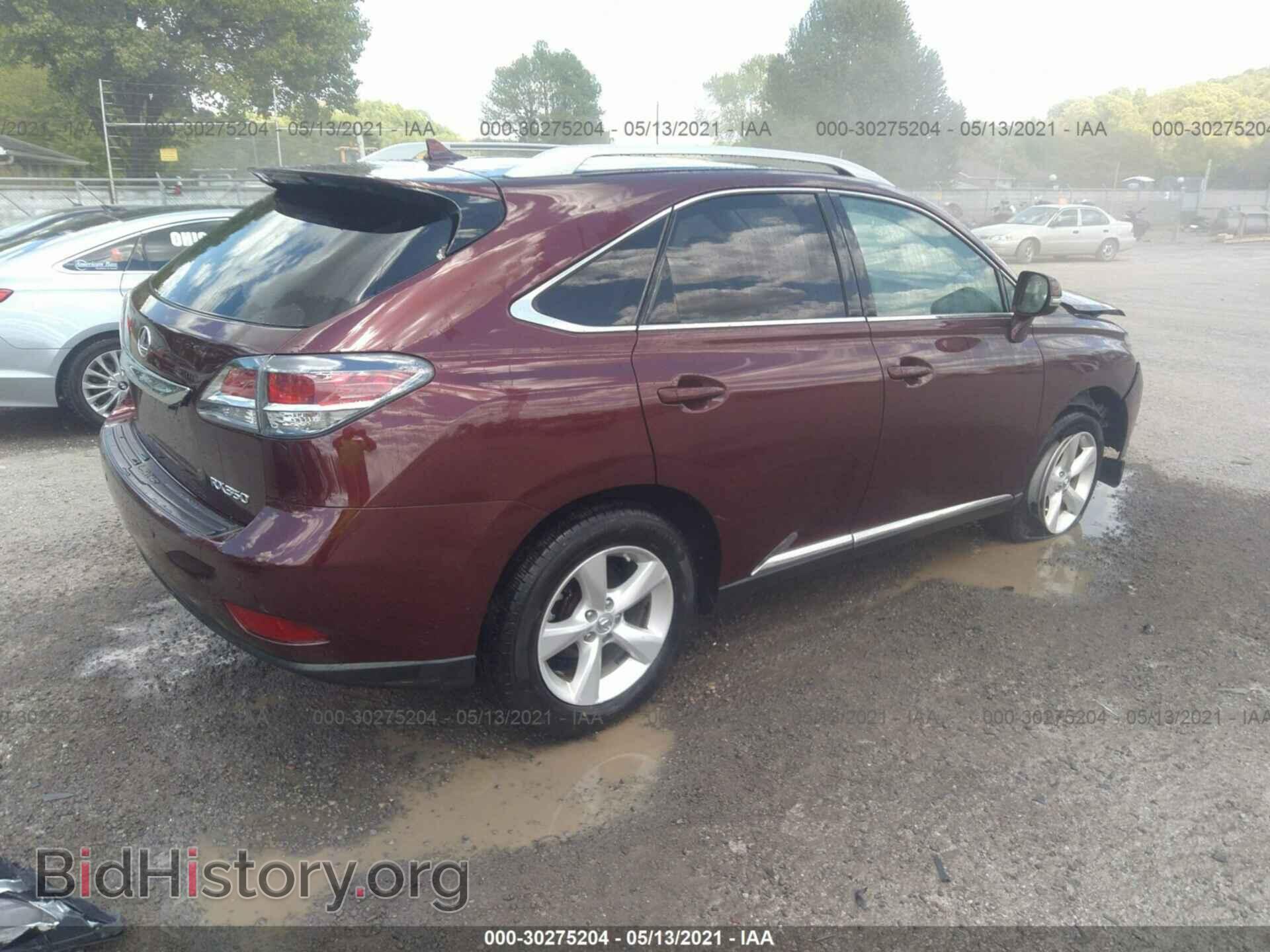 2013 LEXUS RX 350 - VIN: 2T2BK1BA4DC173302 - Фото 4