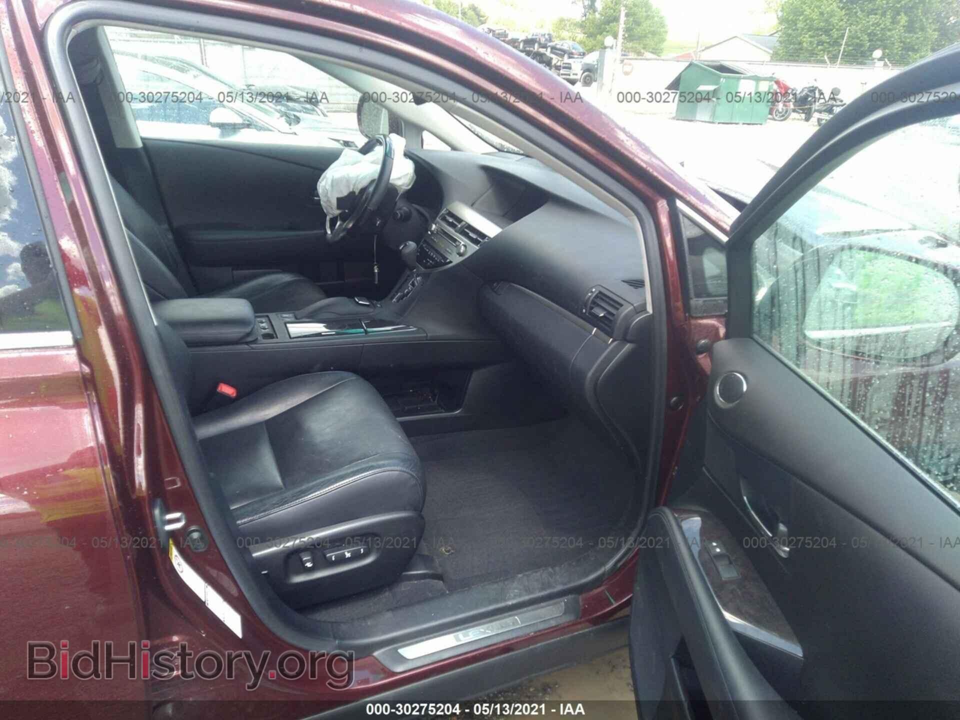 2013 LEXUS RX 350 - VIN: 2T2BK1BA4DC173302 - Фото 5